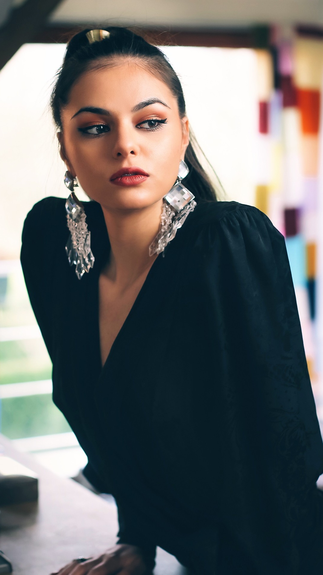 Model, Face, Beauty, Lip, Fashion. Wallpaper in 1080x1920 Resolution