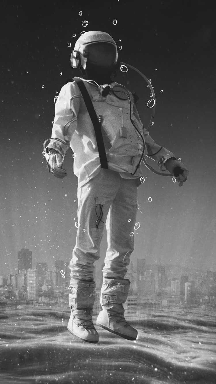 Apple, White, L'homme, Noir, Éclairage. Wallpaper in 750x1334 Resolution