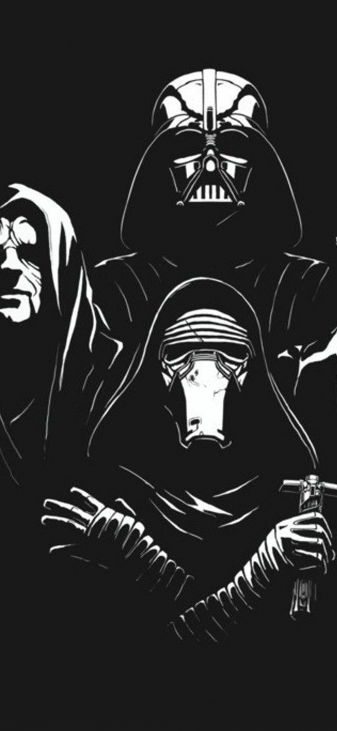 Star Wars, Darth Vader, Rhapsodie Galactique, T-shirt, Sheev Palpatine. Wallpaper in 1125x2436 Resolution