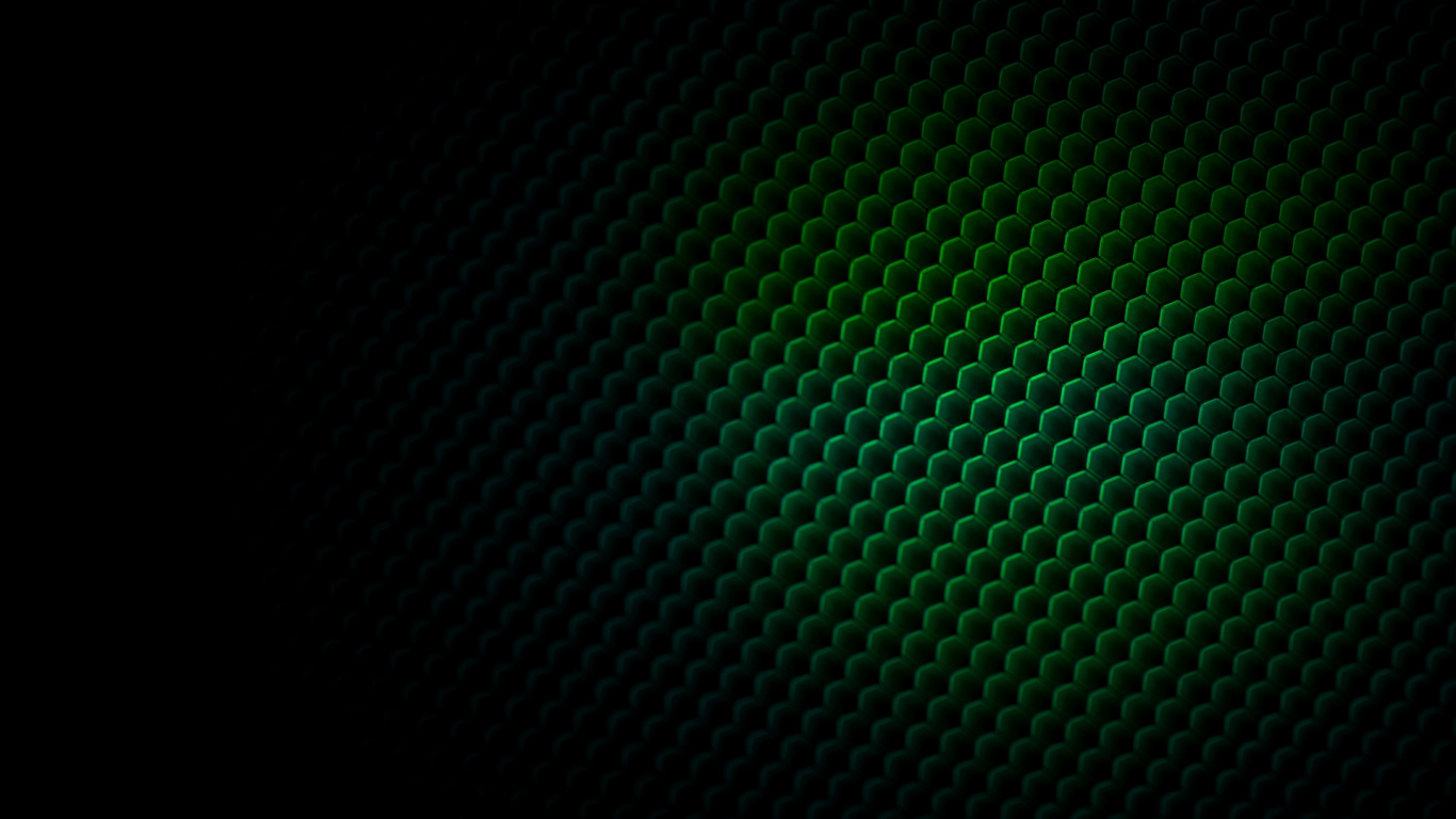 Grün Und Schwarz Gepunktetes Textil. Wallpaper in 1366x768 Resolution