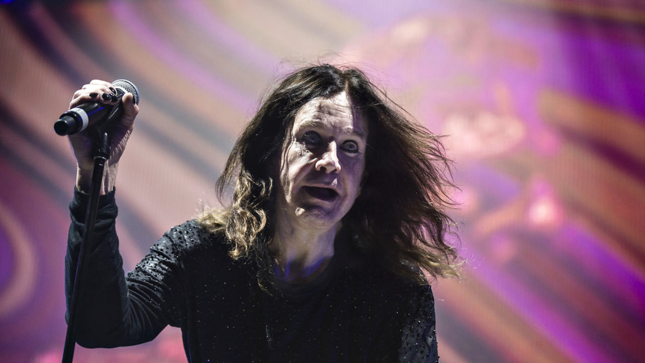 Konzert, Ozzy Osbourne, Black Sabbath, Musiker, Leistung. Wallpaper in 1280x720 Resolution