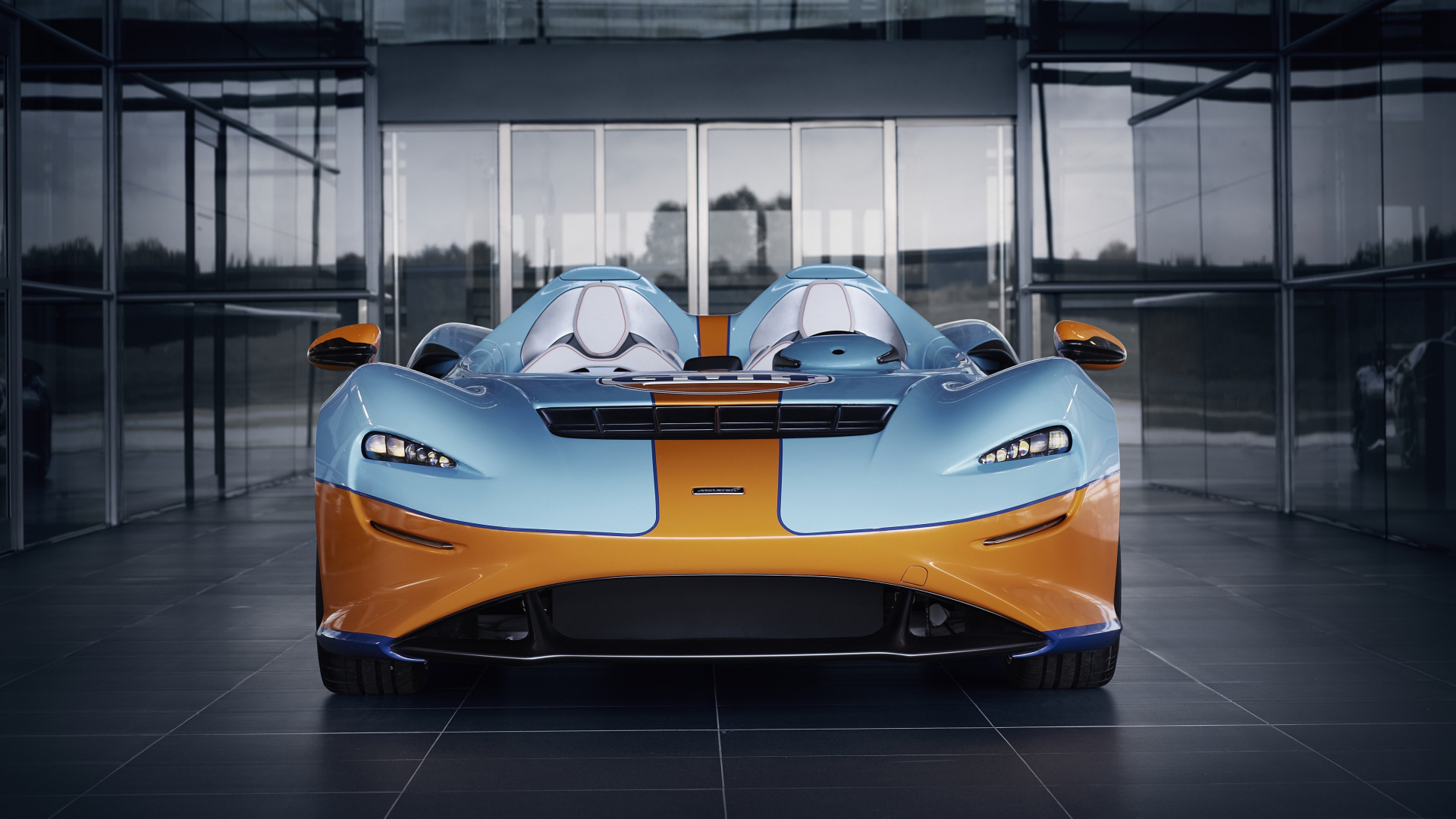 Mclaren Elva Gulf, Mclaren Automotive, Mclaren Elva, Cars, Sports Car. Wallpaper in 1920x1080 Resolution