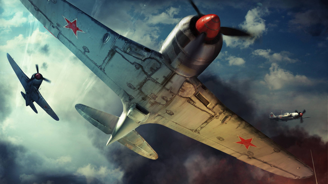 战争雷, 大规模的网络游戏, Ps4, 航空, 军用飞机 壁纸 1280x720 允许