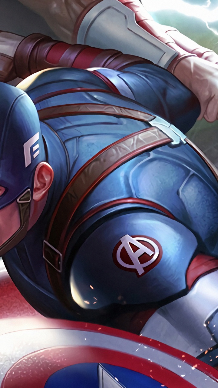 L'homme de Fer, Vengeur, Avengers Finale, Thanos, Hulk. Wallpaper in 720x1280 Resolution