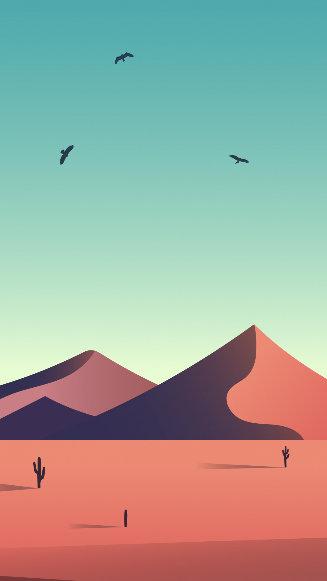 Ökoregion, Vogel, Piste, Erg, Anpassung. Wallpaper in 1080x1920 Resolution