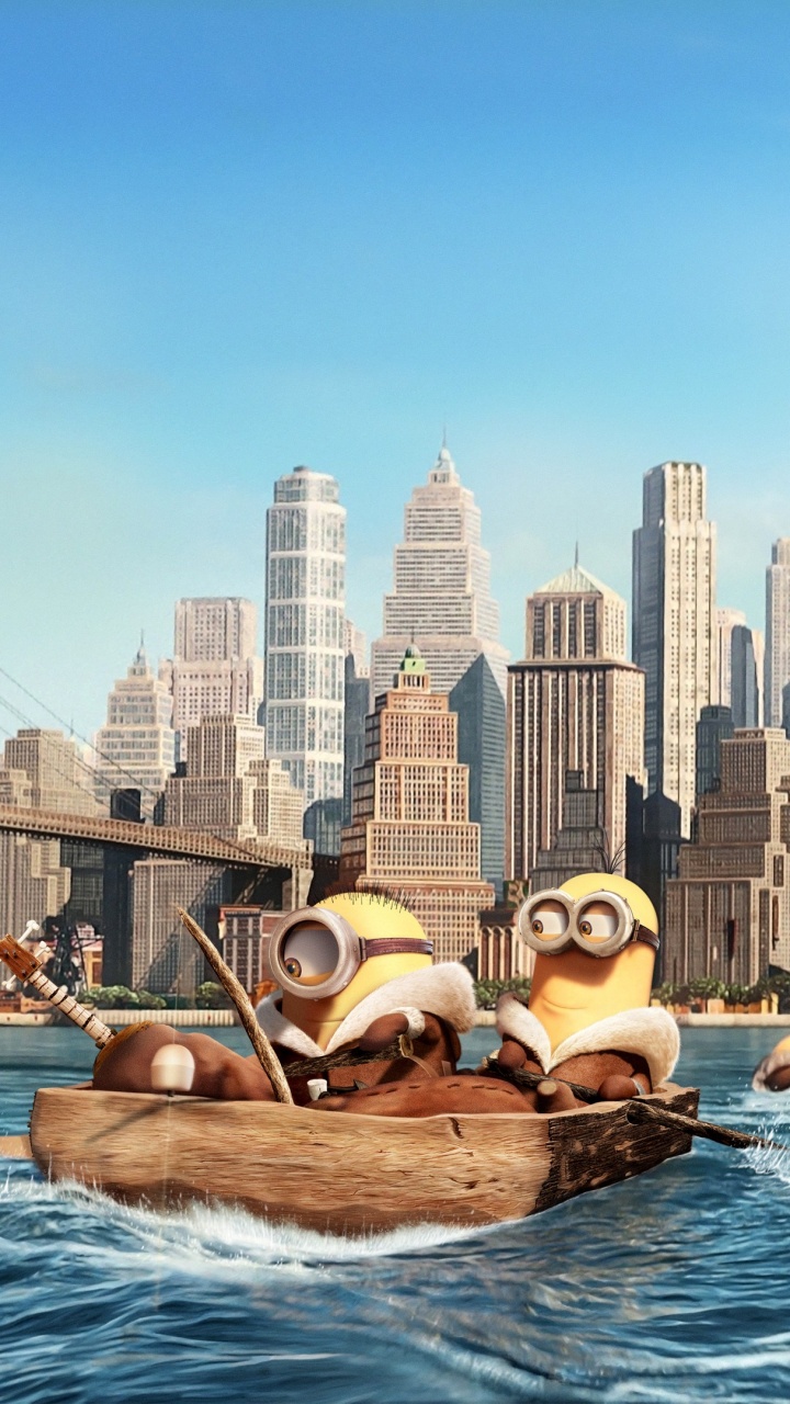 People in Brown Boat on Water Near City Buildings During Daytime. Wallpaper in 720x1280 Resolution