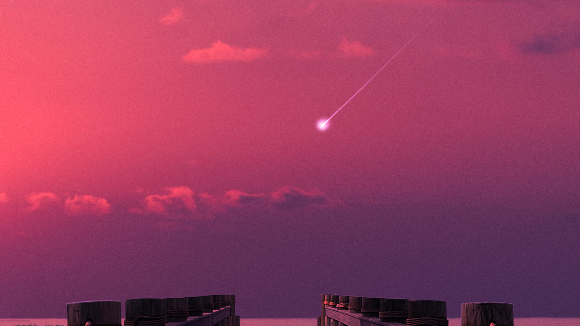 Cloud, Atmosphere, Afterglow, Orange, Natural Landscape. Wallpaper in 1920x1080 Resolution