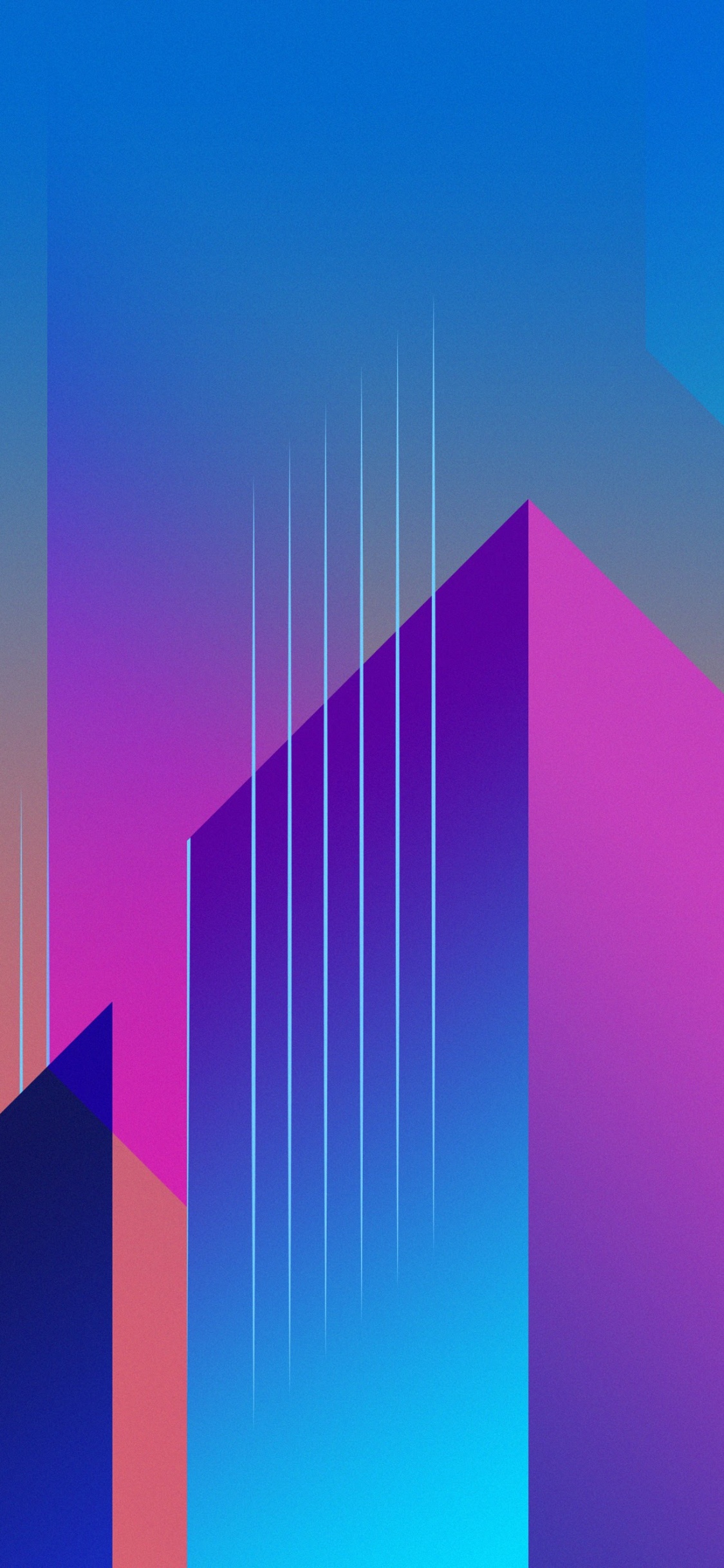 HTC, HTC U11, 色彩, 紫色的, 紫罗兰色 壁纸 1125x2436 允许