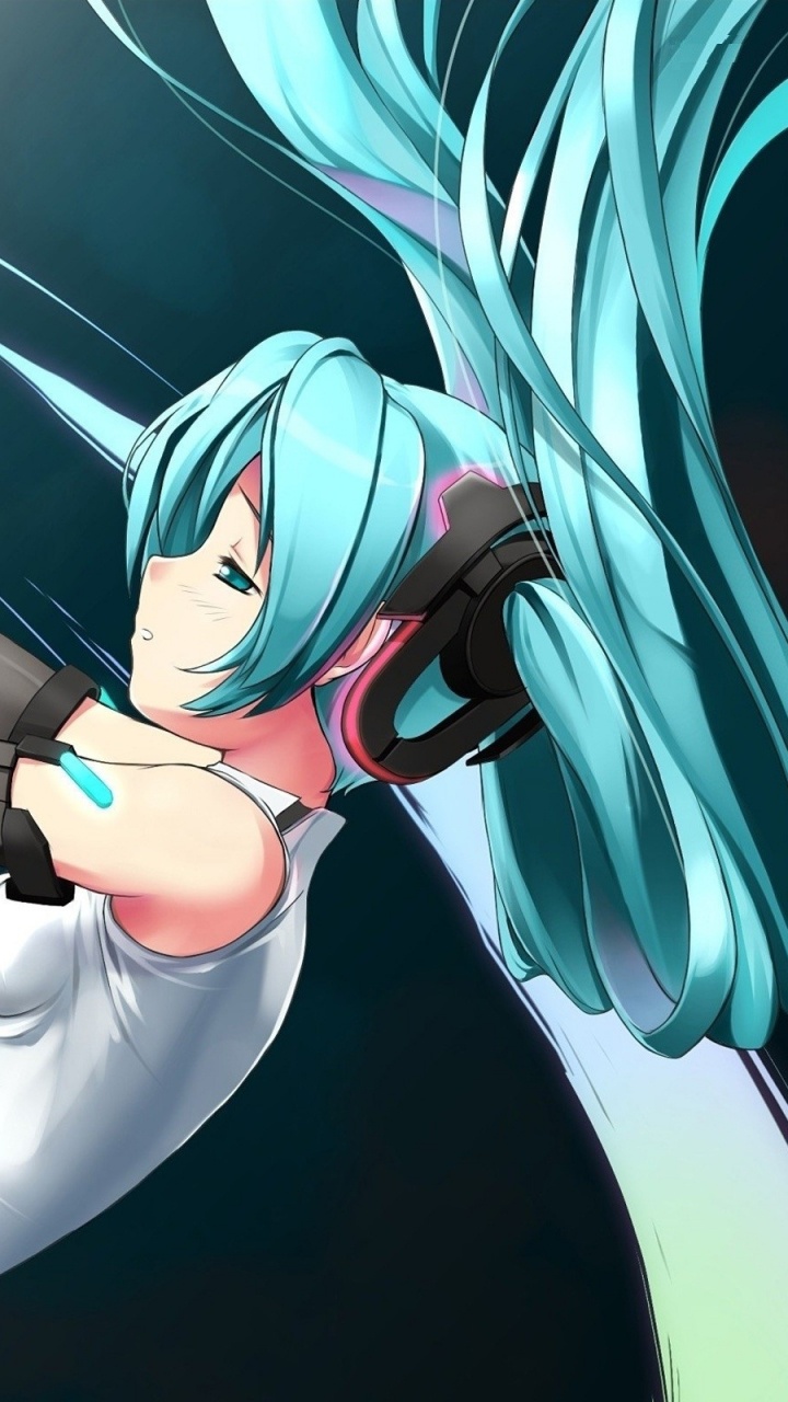 初音未来, 艺术创作, 漫画家 壁纸 720x1280 允许