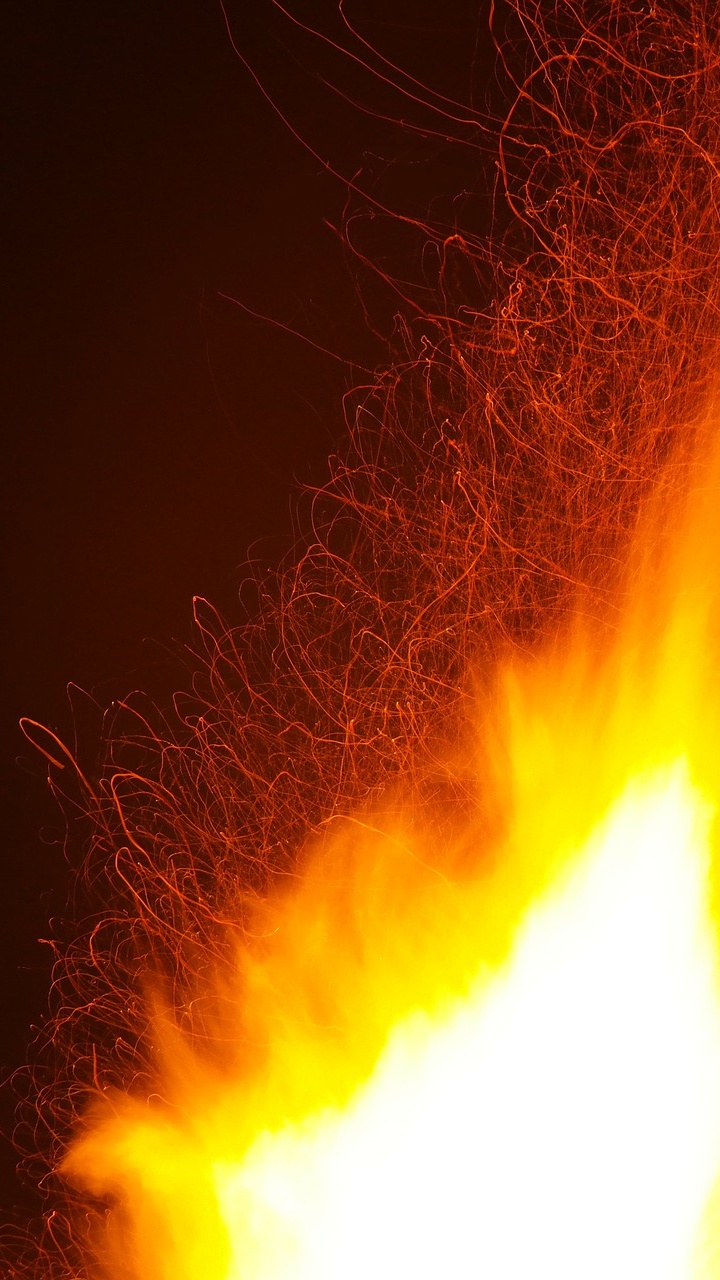 火焰, 热, 类型的火山爆发, 能源, 科学家 壁纸 720x1280 允许