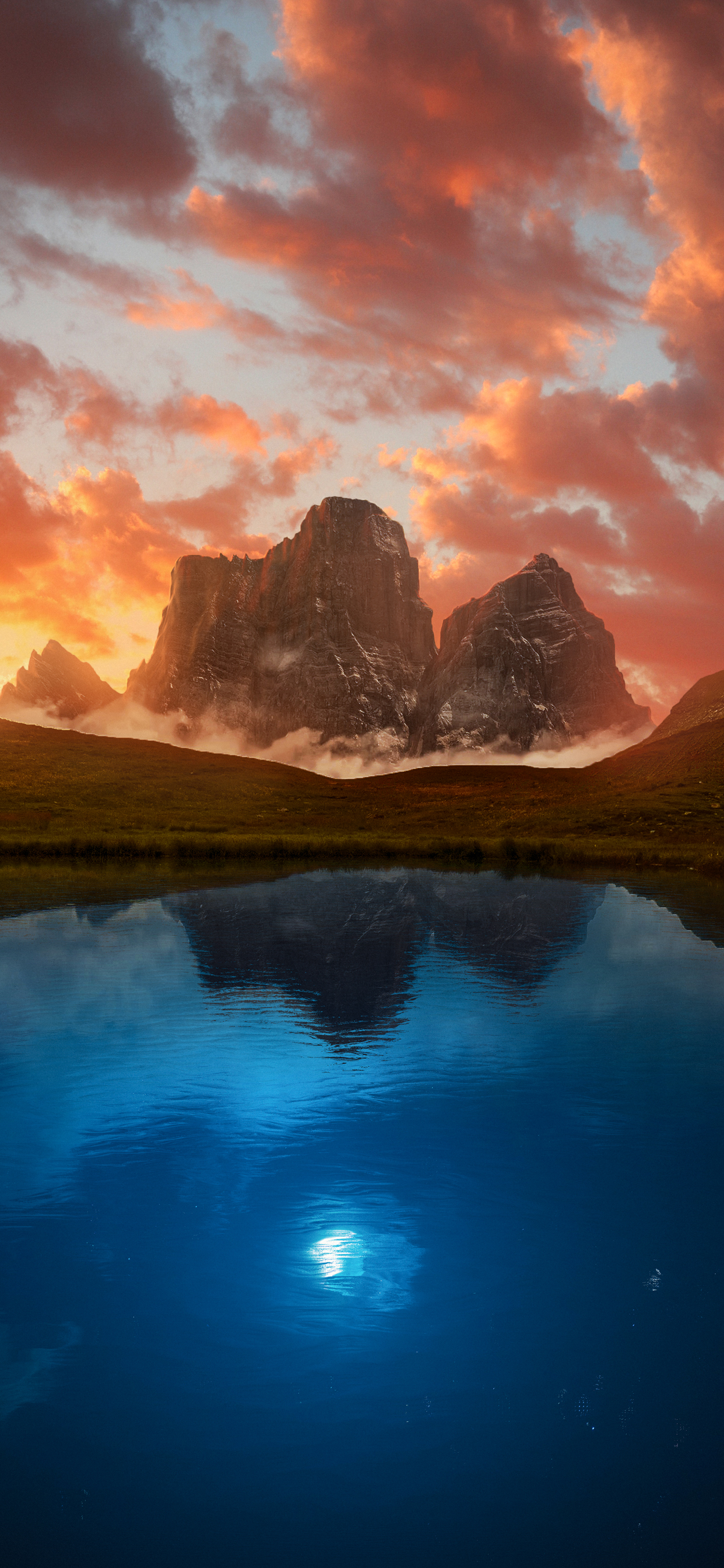 Eau, Les Ressources en Eau, Atmosphère, Paysage Naturel, Lac. Wallpaper in 1242x2688 Resolution