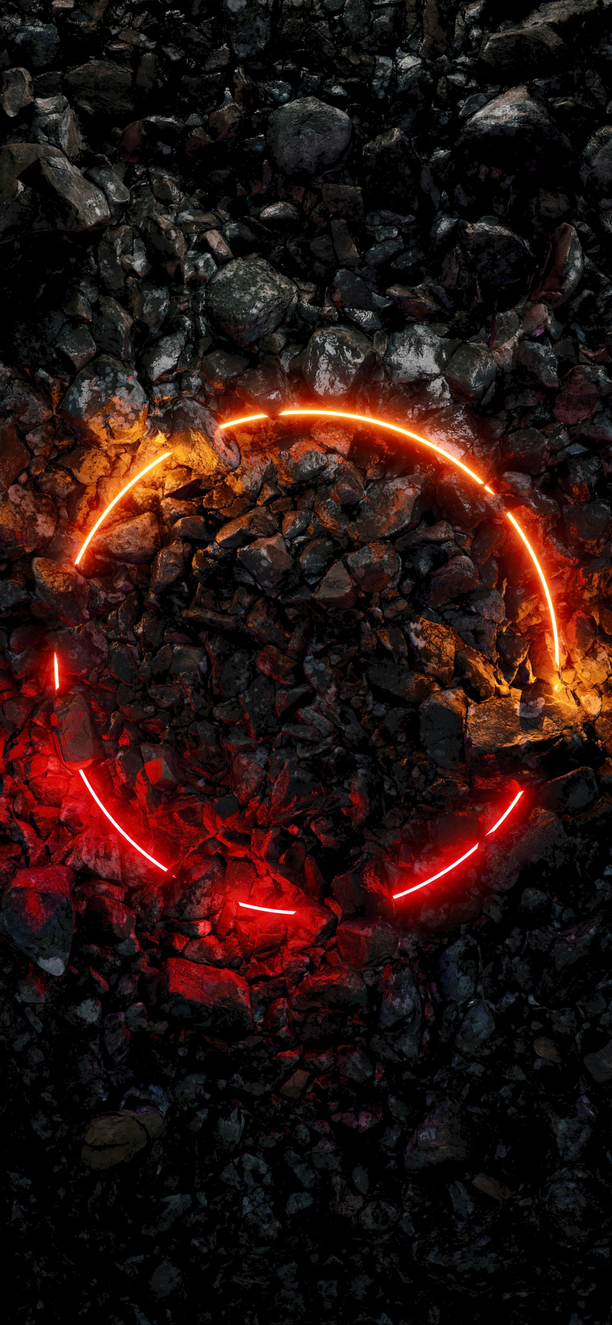 Flame, Soundcloud, Art, Colored, Jik Saw. Wallpaper in 1242x2688 Resolution