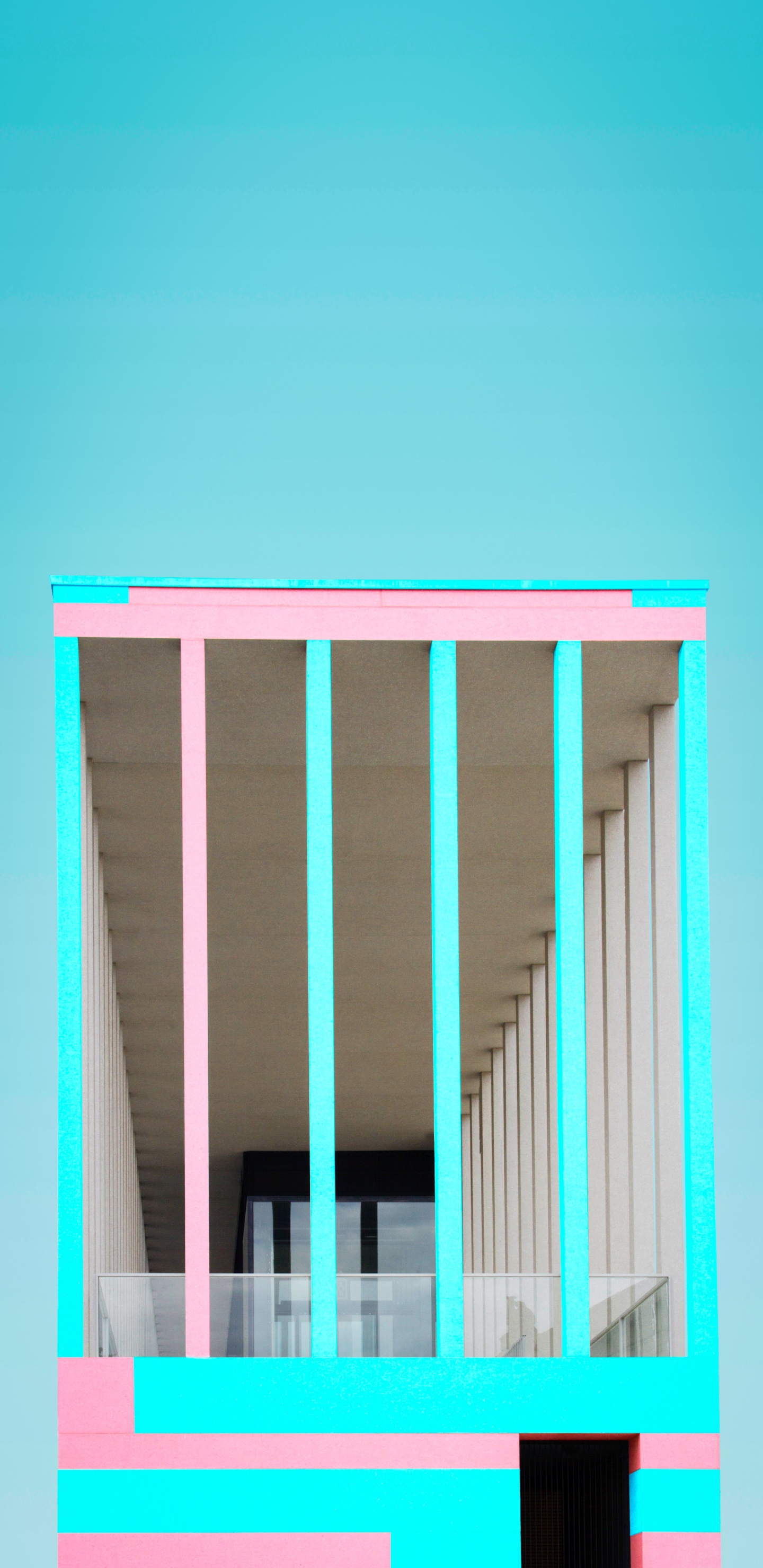 Fachada, Faade, Galería de James Simon, Arquitectura, Edificio. Wallpaper in 1440x2960 Resolution