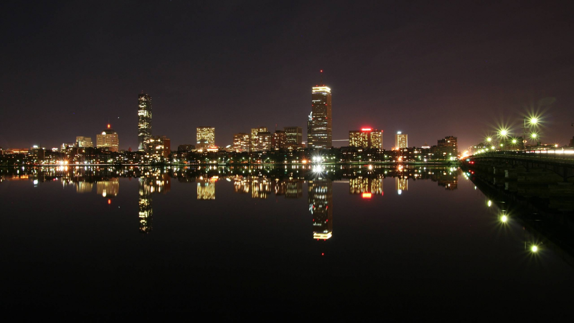 波士顿, 城市, 城市景观, 天际线, 大都会 壁纸 1920x1080 允许