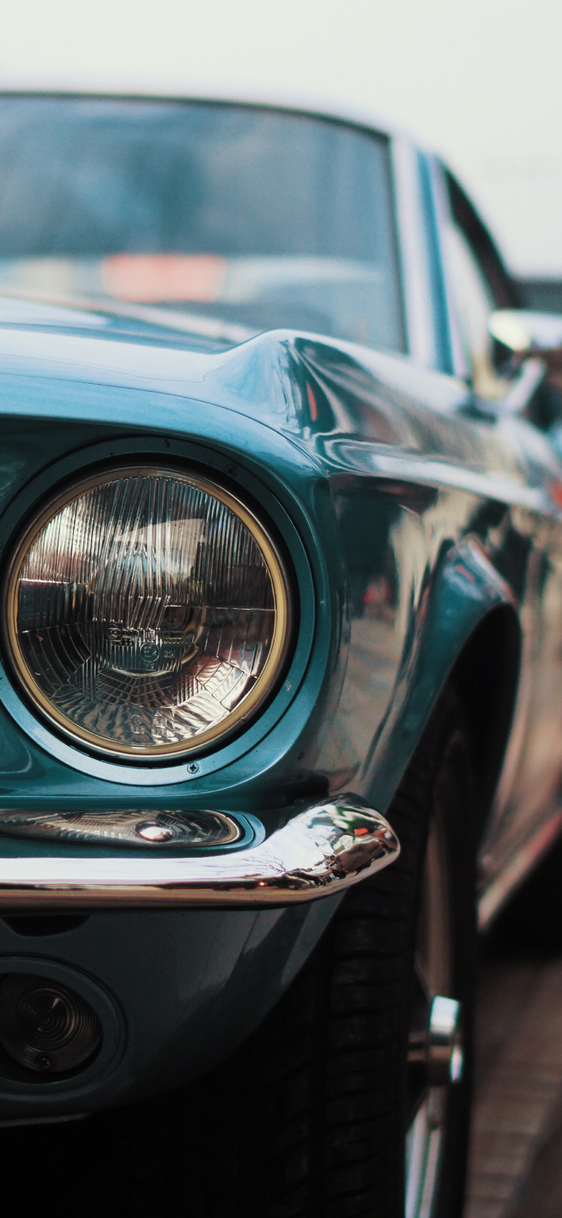 Mustang, Ford Mustang, Car, Ford, Tire. Wallpaper in 1125x2436 Resolution