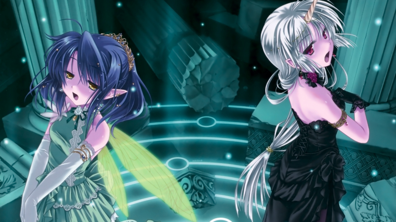 Purple Haired Male Anime Character. Wallpaper in 1366x768 Resolution