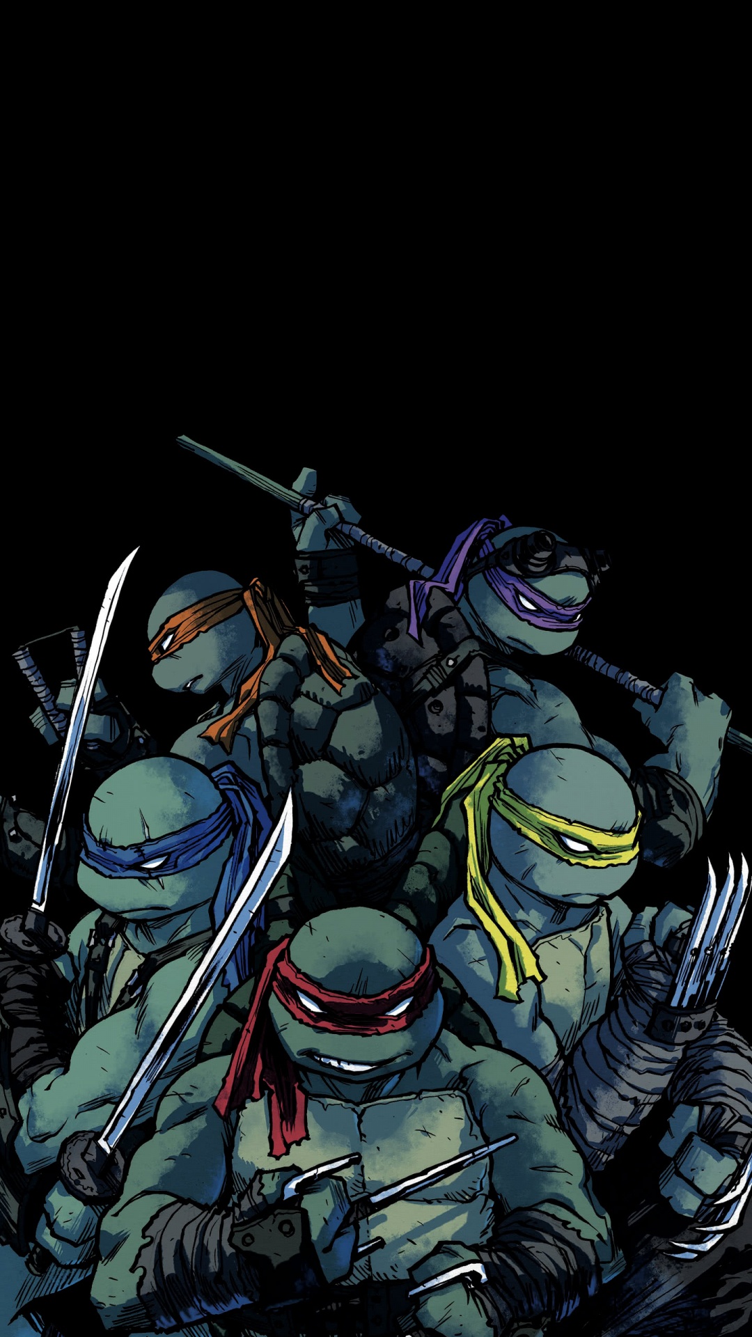 漫画书, Idw出版, 艺术, 卡通, 玛莉费特 壁纸 1080x1920 允许