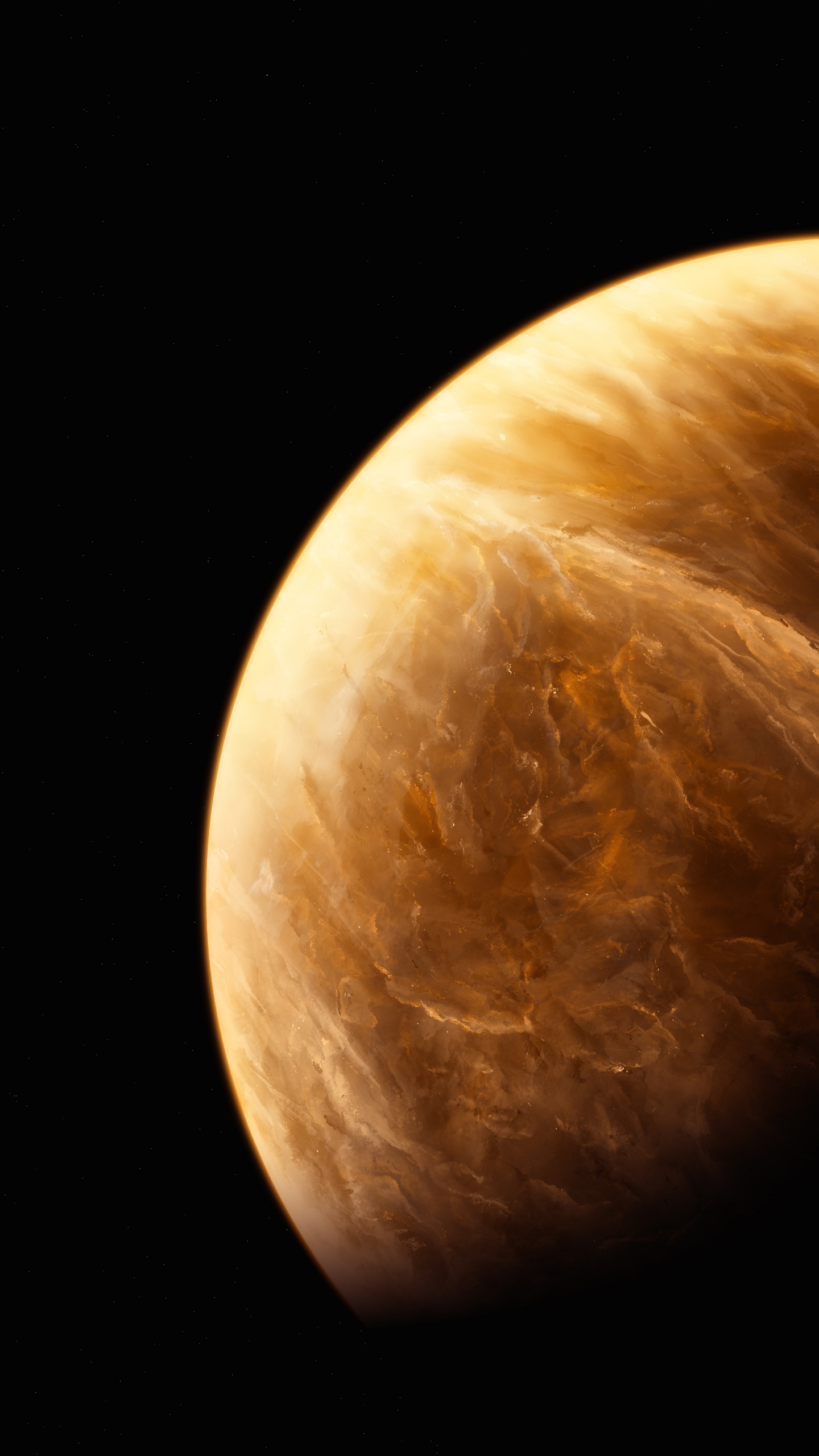 这个星球, 金星, 气氛, 天文学对象, 天文学 壁纸 1440x2560 允许