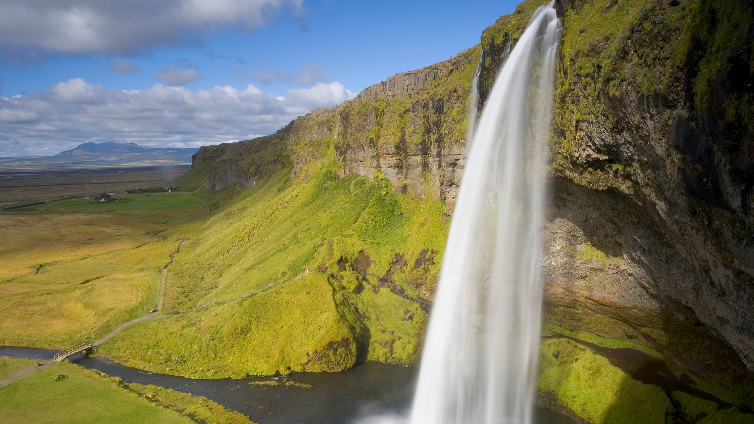 Windows7, Microsoft Windows, Windows Vista, 水资源, 性质 壁纸 2560x1440 允许