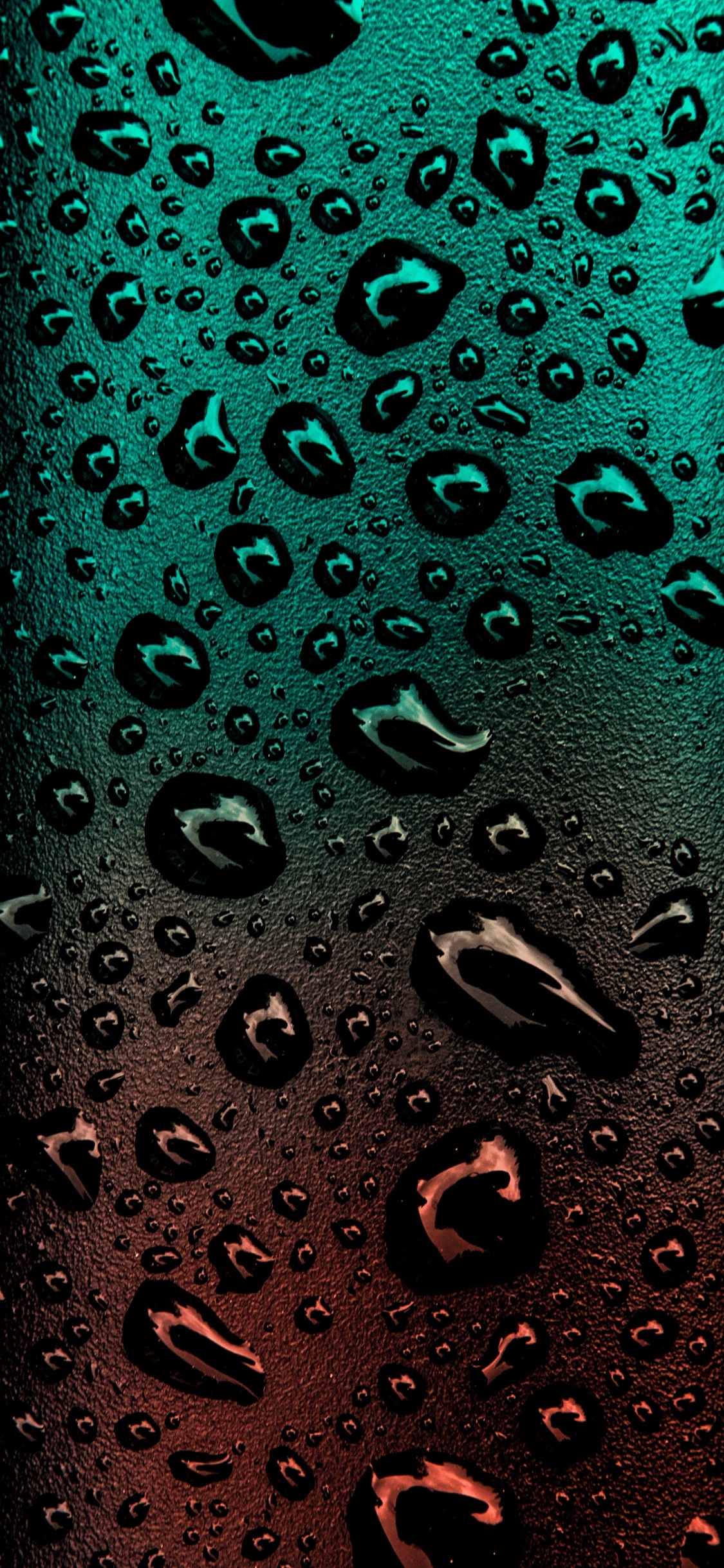 Ios, 液体, 流体, 放下, 绿色的 壁纸 1125x2436 允许