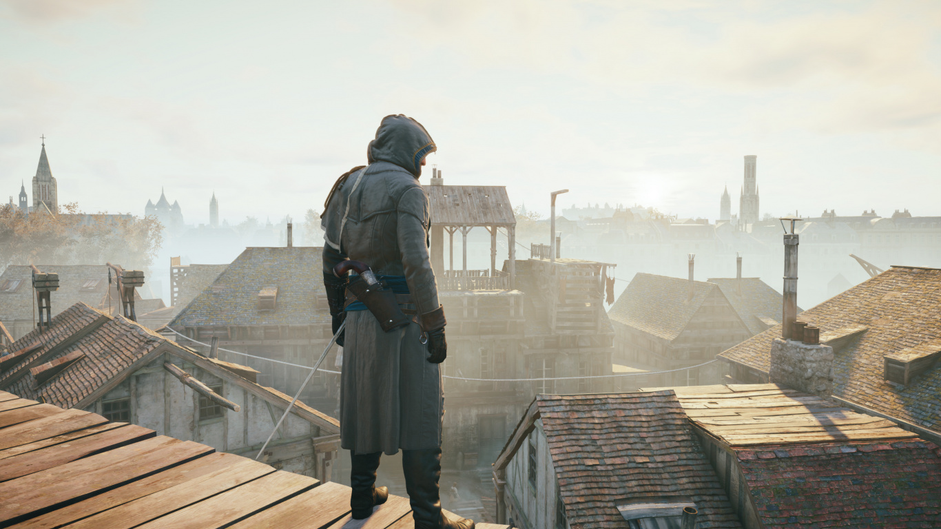 Toit, Ciel, L'extérieur de la Structure. Wallpaper in 1366x768 Resolution