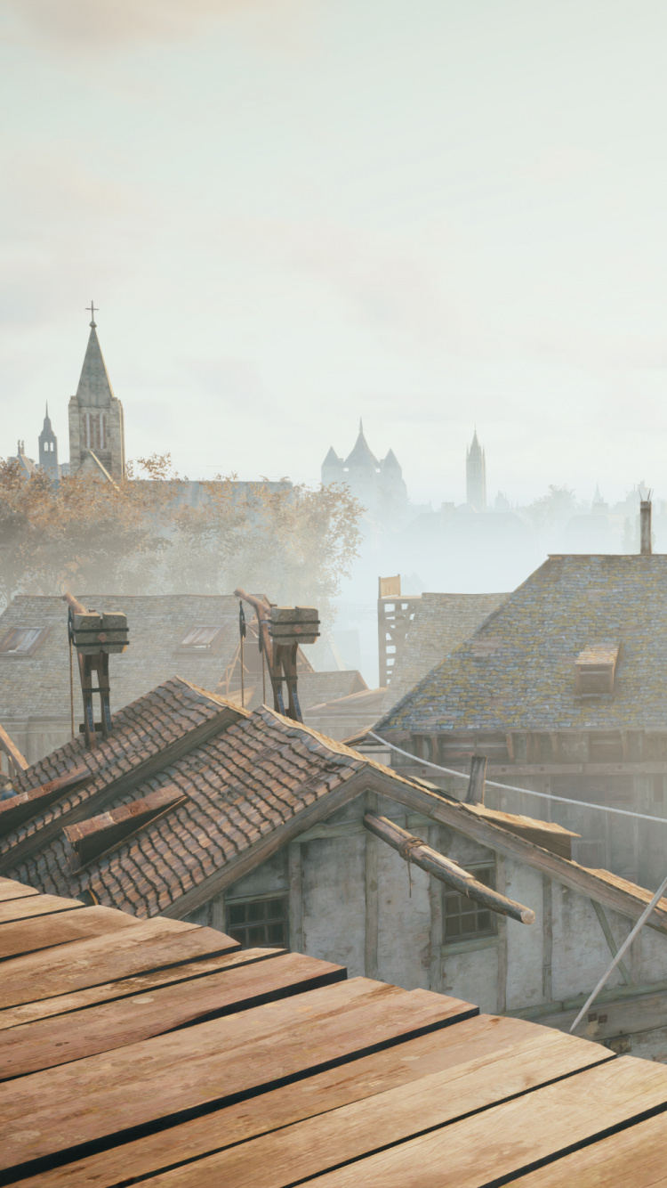 Roof, Sky, Outdoor Structure. Wallpaper in 750x1334 Resolution