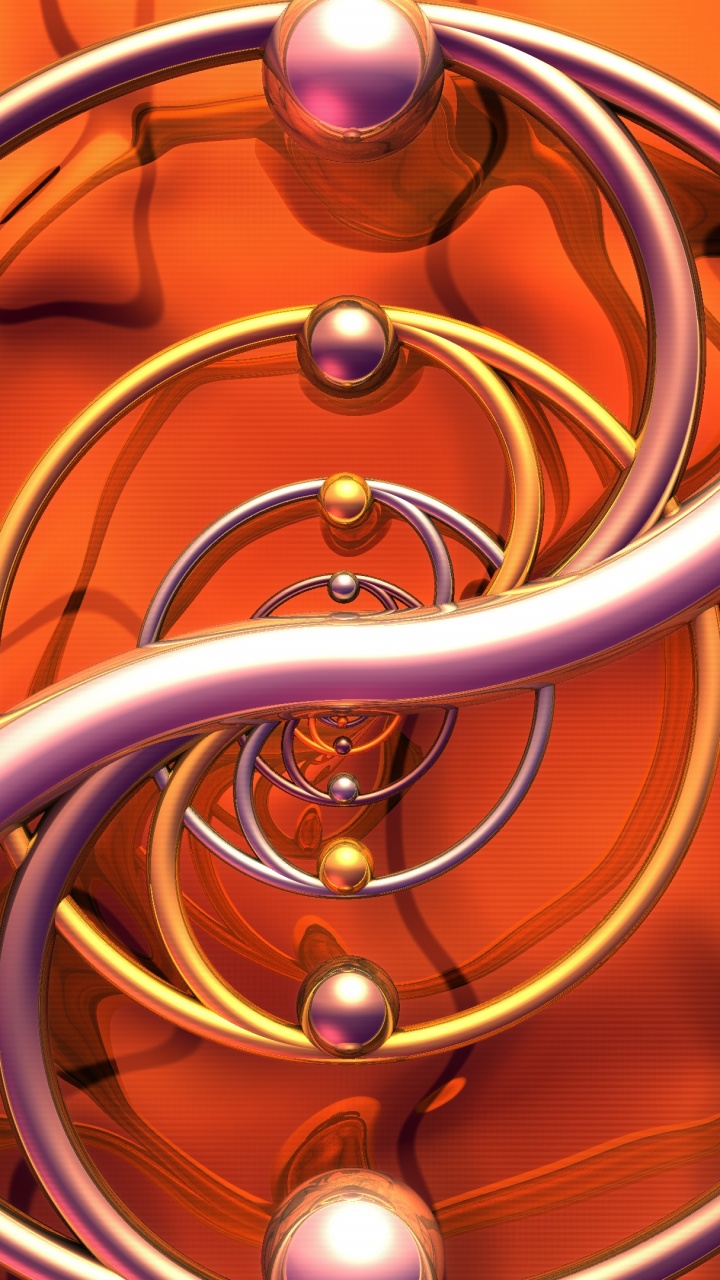 Orange, Fraktale Kunst, Grafik-design, Natur, Holz. Wallpaper in 720x1280 Resolution