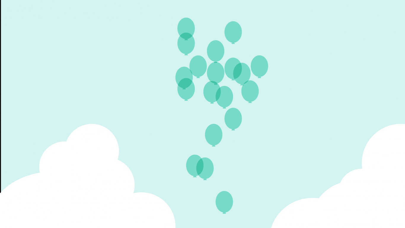 Forma de Corazón Rojo Sobre Fondo Blanco. Wallpaper in 1366x768 Resolution