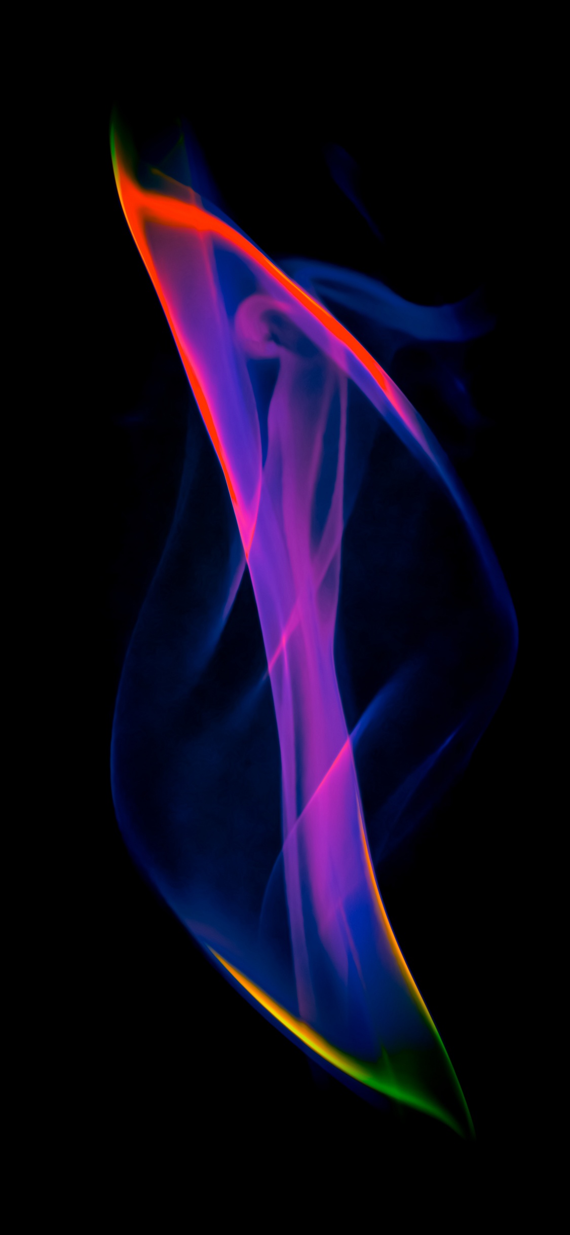 Magenta, Art, Graphique, Obscurité, Gaz. Wallpaper in 1125x2436 Resolution