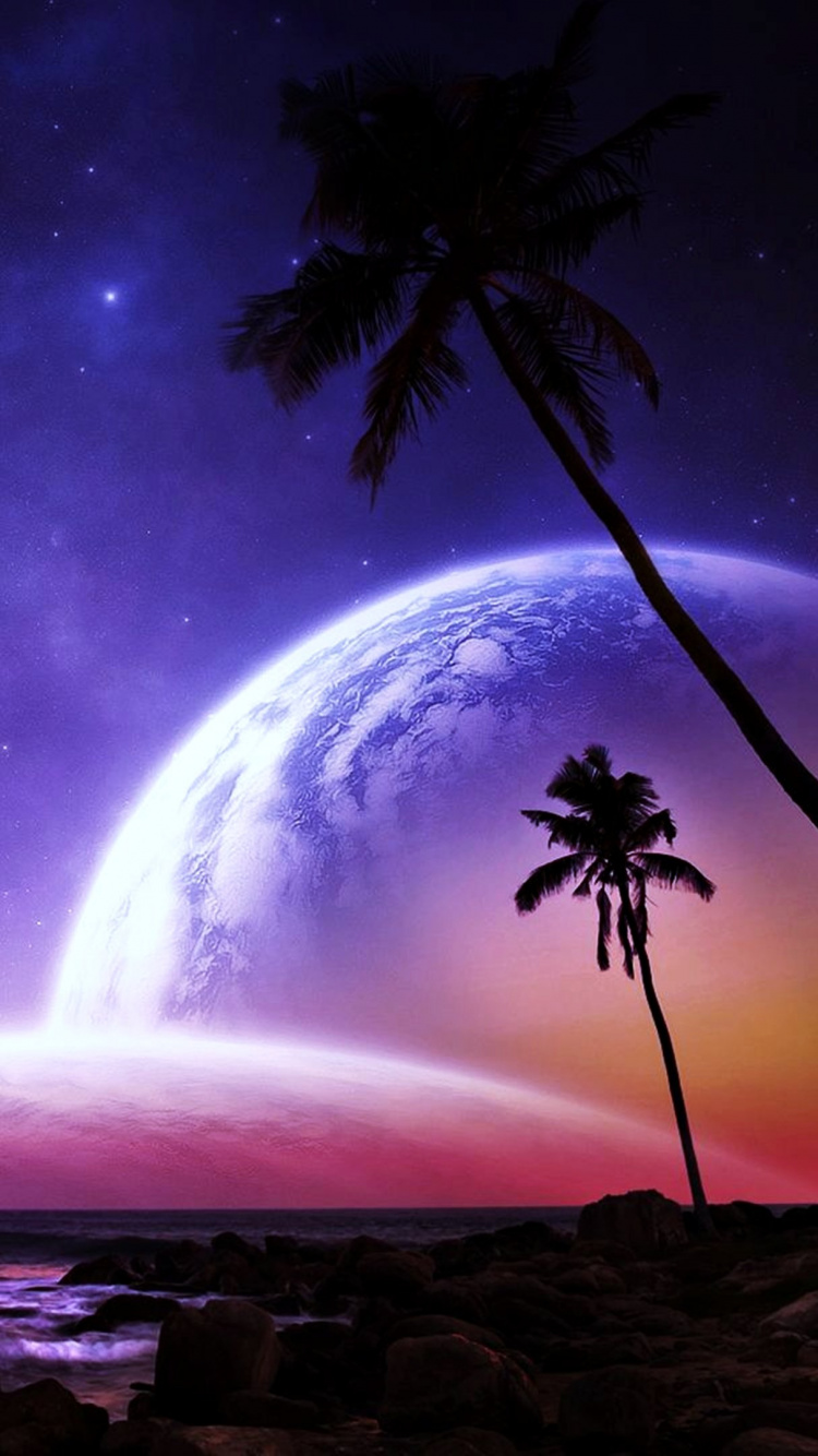 这个星球, 性质, 光, 自然景观, 气氛 壁纸 750x1334 允许