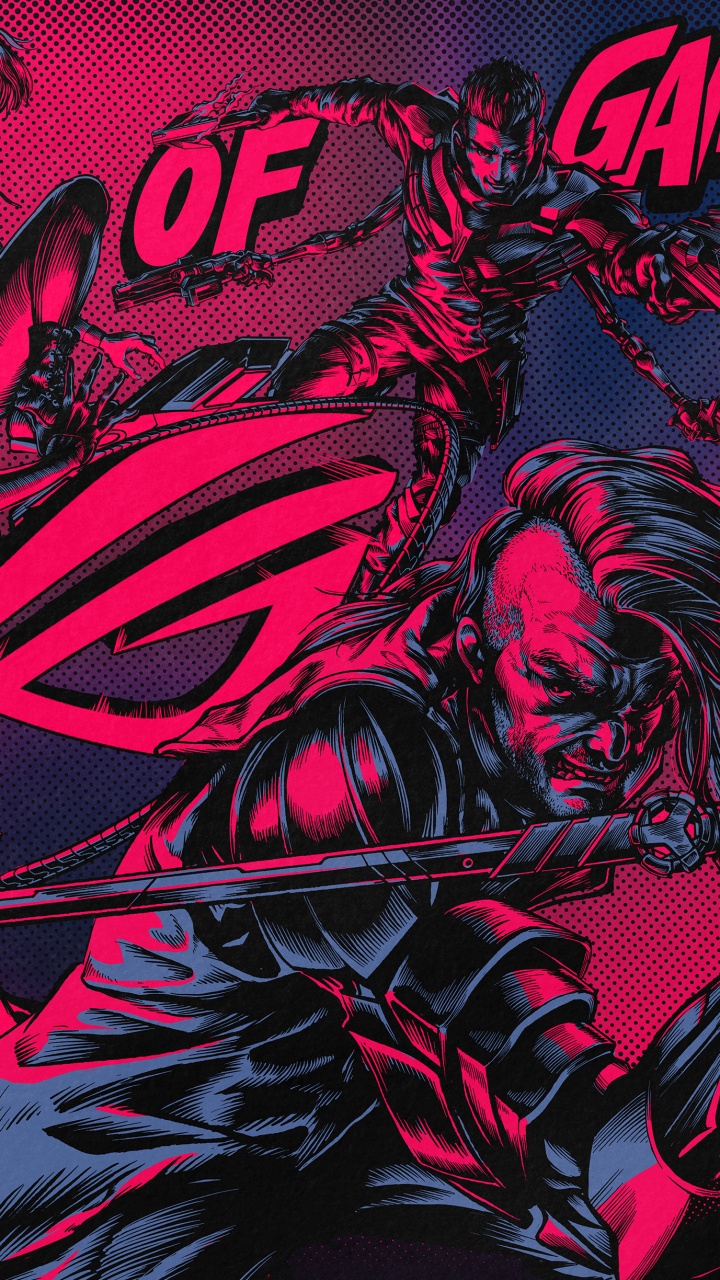 Teléfono Asus Rog 5, Asus, Teléfono Asus Rog 5s, Android, Manga. Wallpaper in 720x1280 Resolution