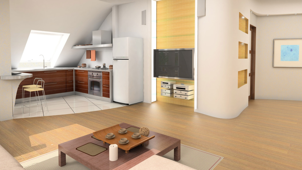 客厅, 家具, 室内设计, 卧室, 家电 壁纸 1280x720 允许