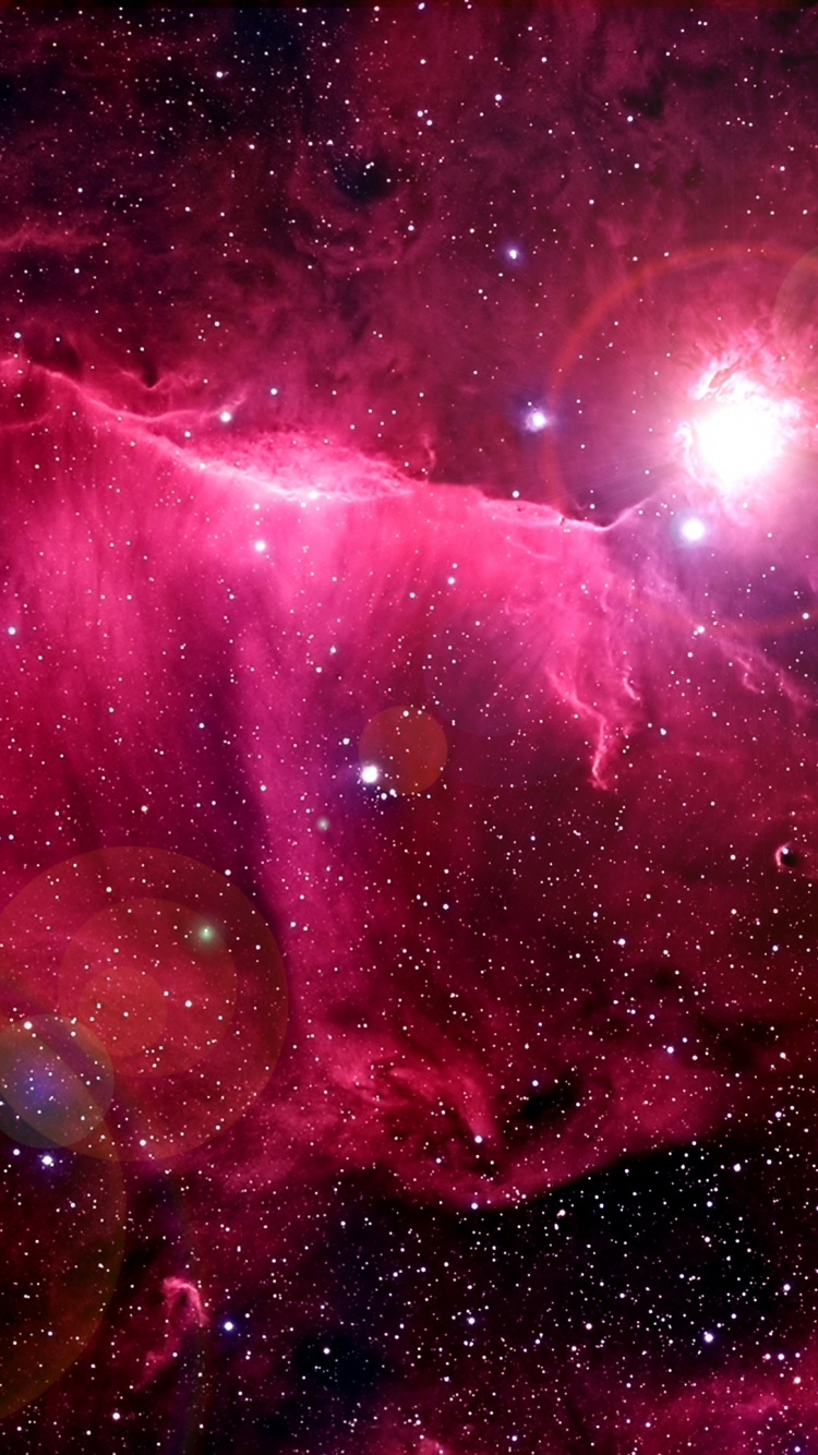 el Espacio Exterior, Objeto Astronómico, Rosa, Morado, Universo. Wallpaper in 750x1334 Resolution