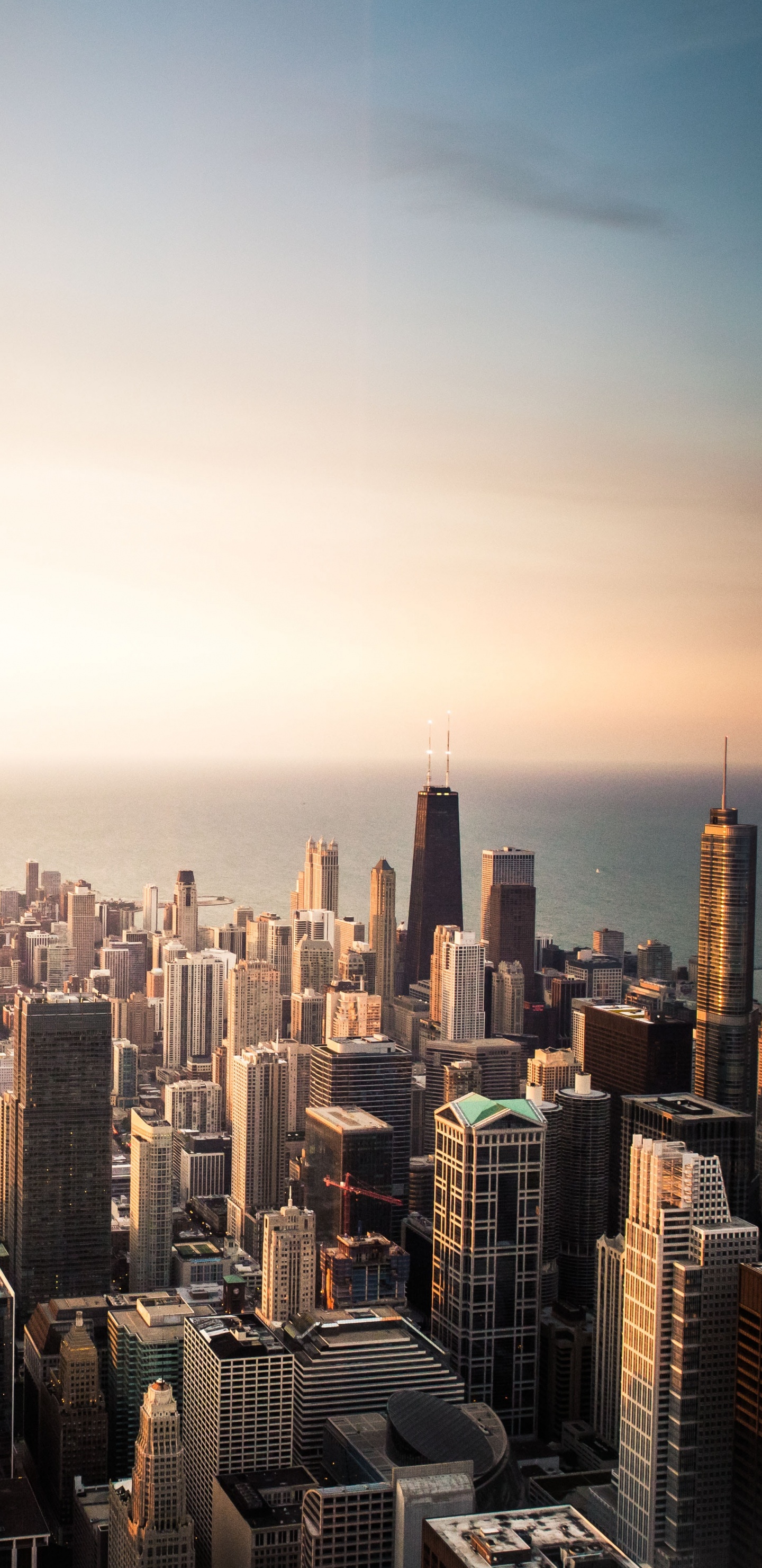 Aerial View of City Buildings During Daytime. Wallpaper in 1440x2960 Resolution