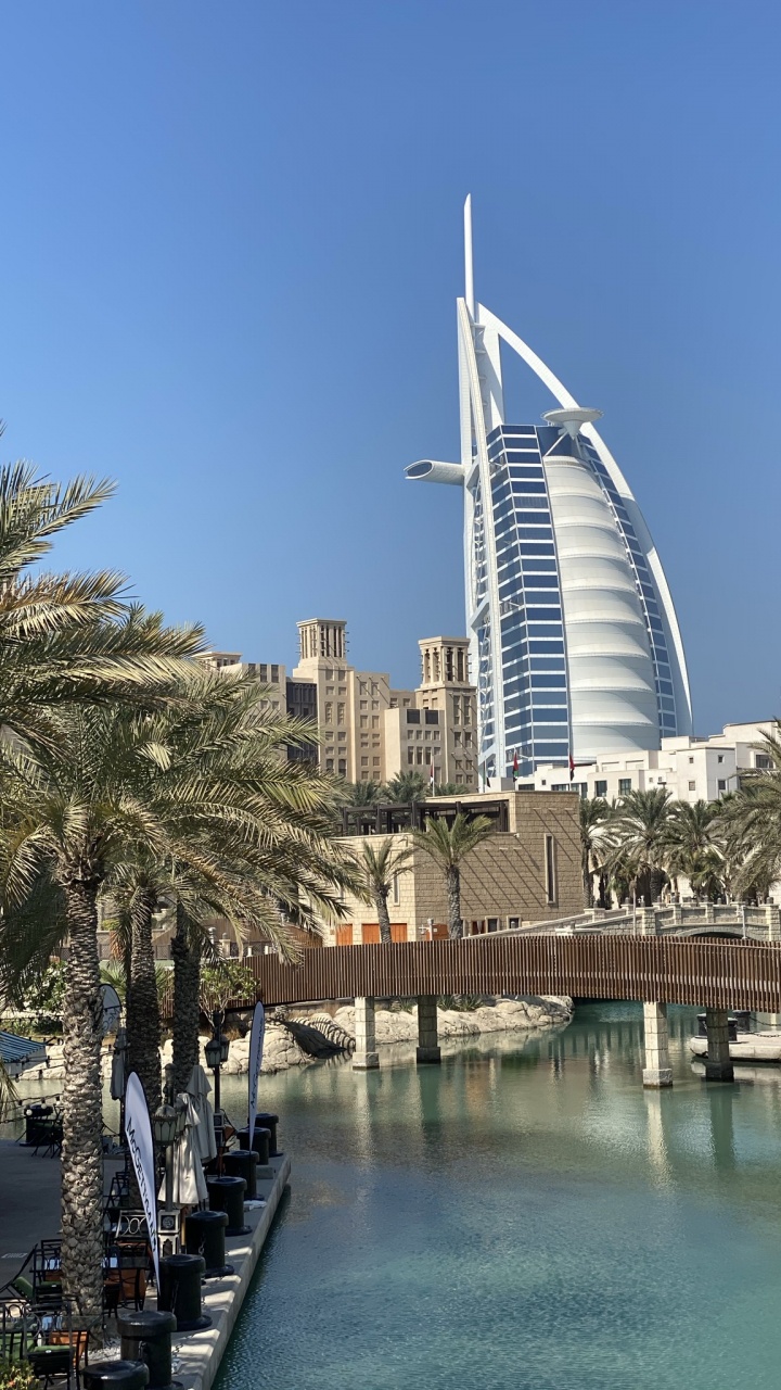 Dubai, Burj al Arab, Torre de Bloques, Torre, Edificio Comercial. Wallpaper in 720x1280 Resolution