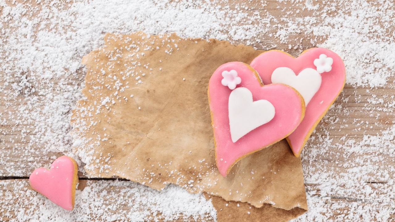 Coraz, Postre, Amor, Alimento, Baya. Wallpaper in 1280x720 Resolution