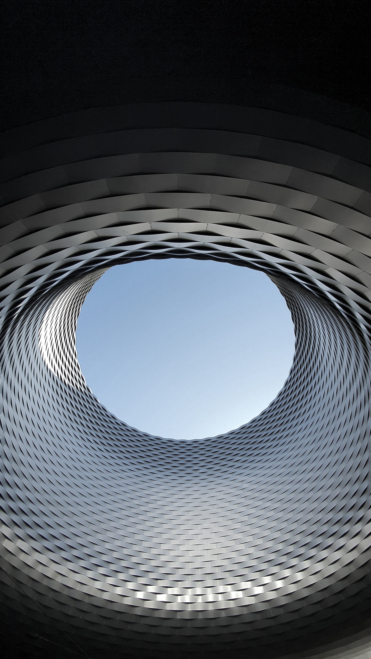 光, 圆圈, 建筑, 天空, 建筑师 壁纸 1440x2560 允许