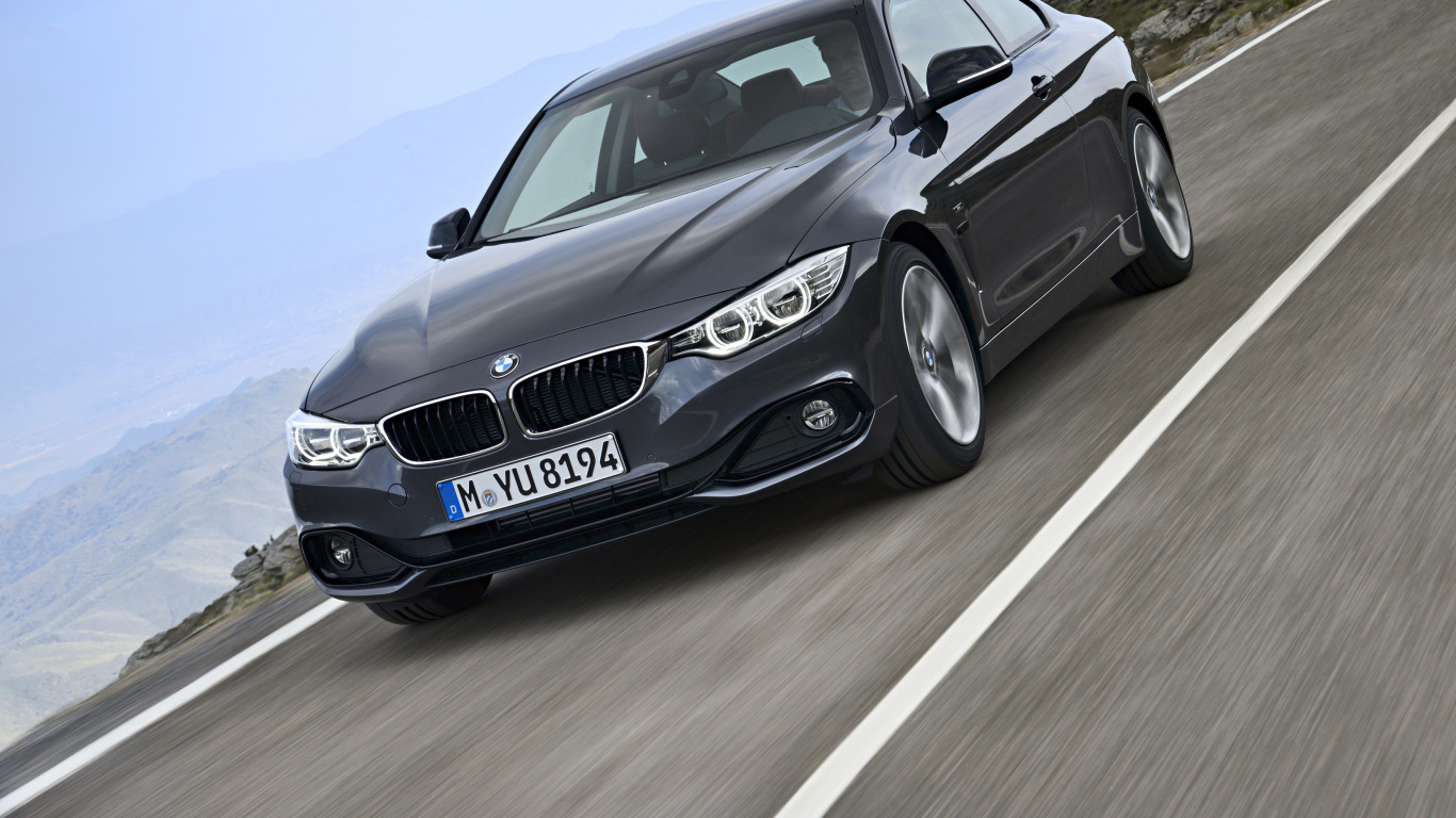 Black Bmw m 3 on Road During Daytime. Wallpaper in 1366x768 Resolution