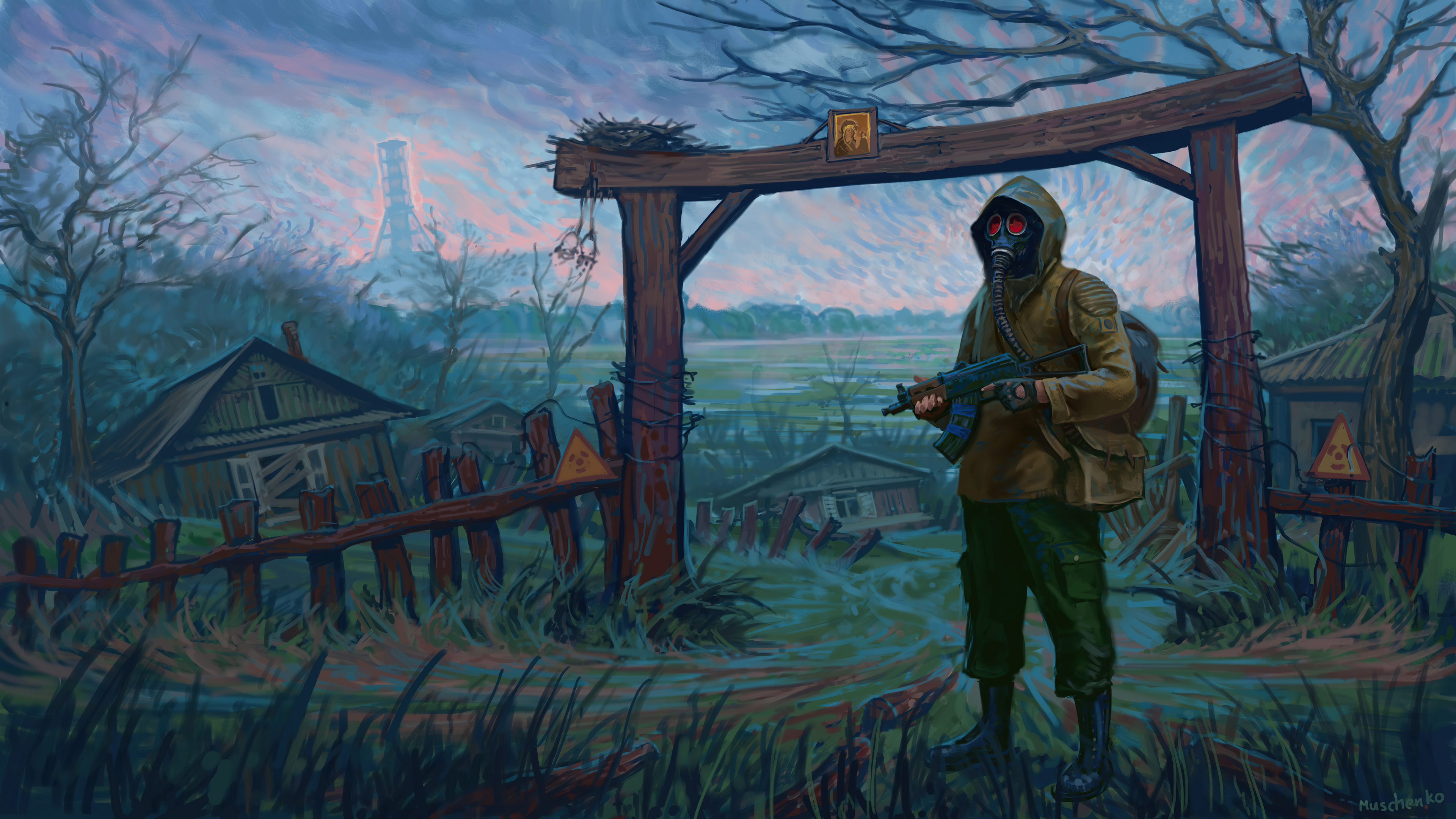 Stalker, Stalker 2 Herz Von Tschernobyl, Stalker Klarer Himmel, Fortnite, U-Bahn 2033. Wallpaper in 3840x2160 Resolution