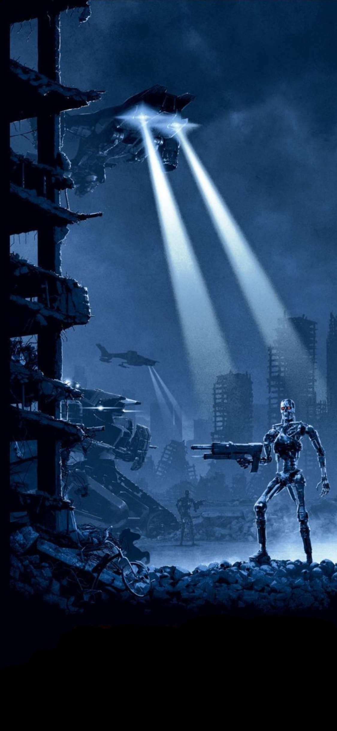 Matt Ferguson Terminator 2, Poster, Terminator 2-Poster, Szenendrucke, Science-fiction. Wallpaper in 1125x2436 Resolution