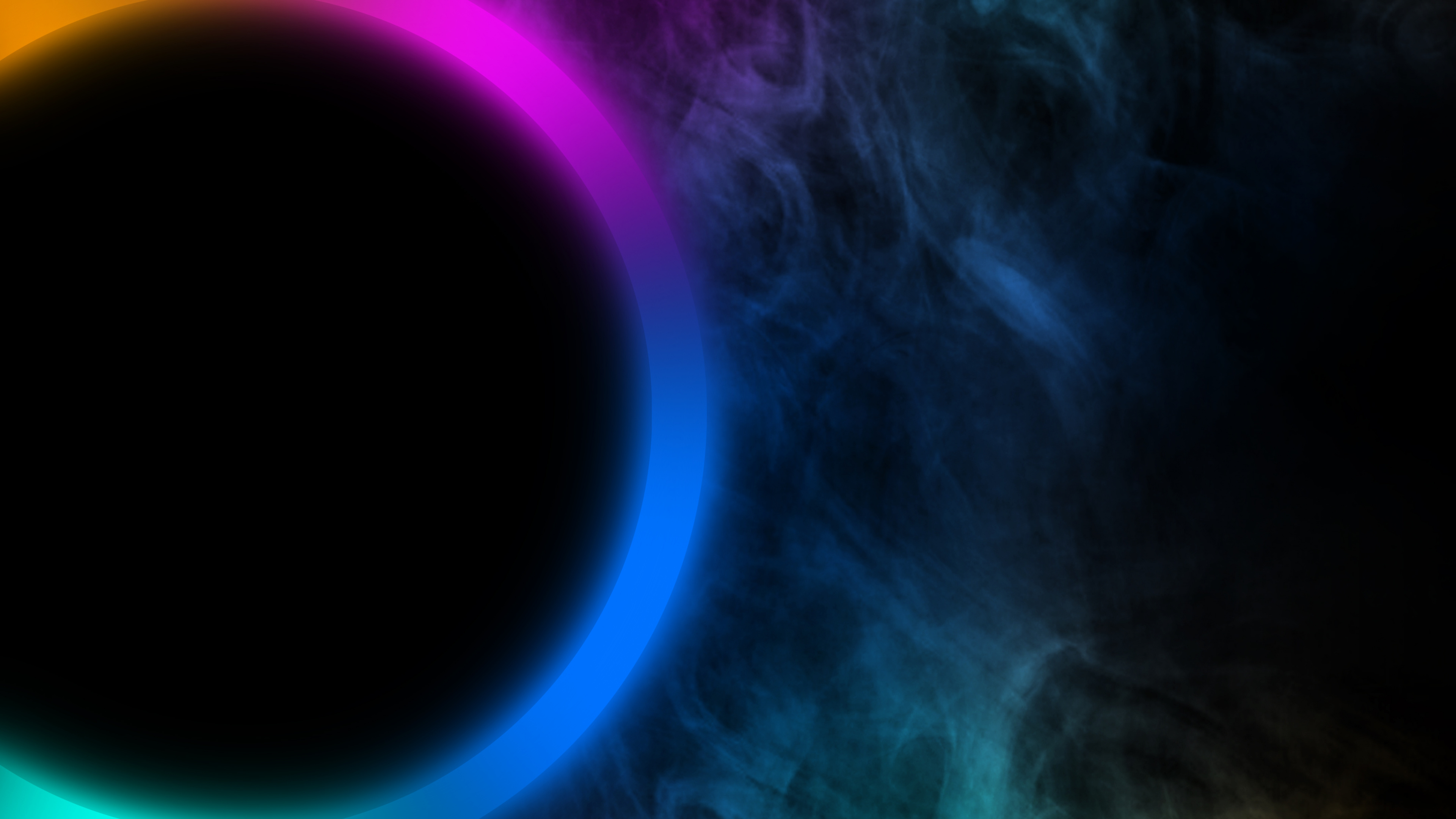 气氛, 光, 性质, 黑色的, 紫色的 壁纸 3840x2160 允许