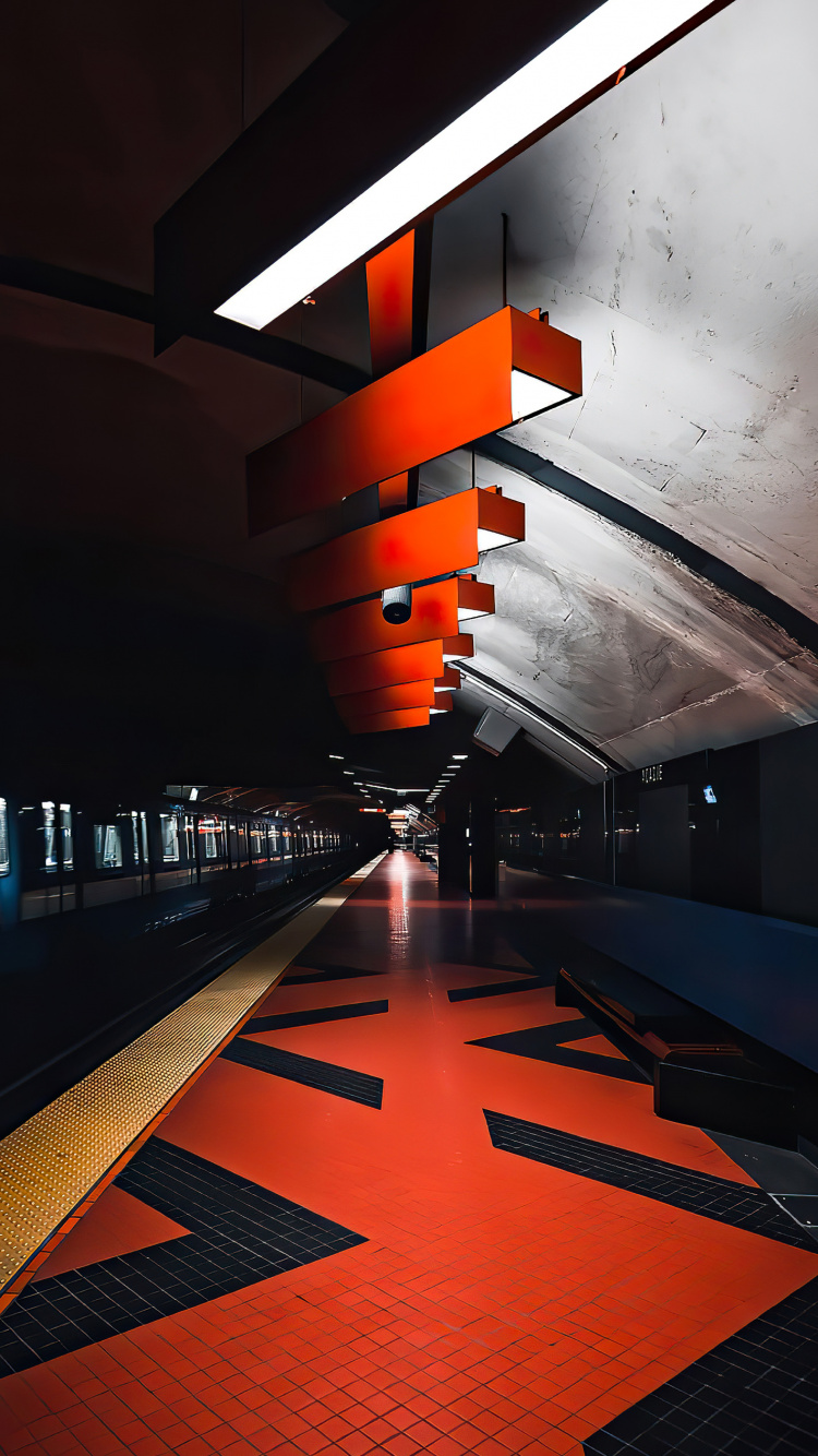 Light, Fluorescent Lamp, Architecture, Illustration, Ceiling. Wallpaper in 750x1334 Resolution