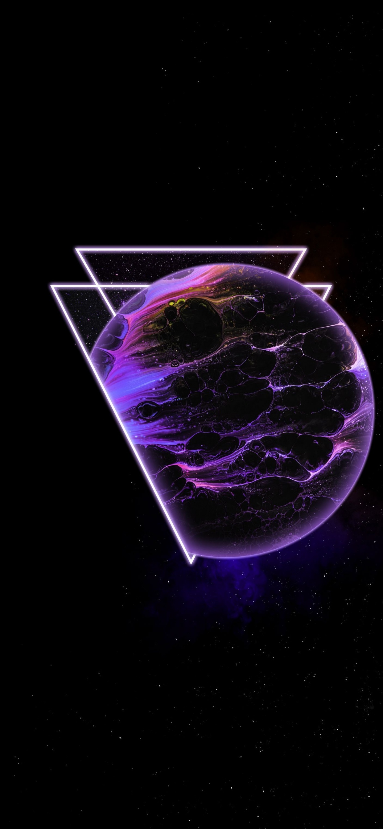 Atmosphere, Purple, Violet, Magenta, Art. Wallpaper in 1242x2688 Resolution