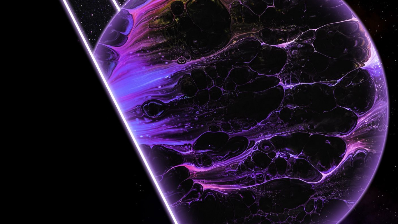 Atmosphere, Purple, Violet, Magenta, Art. Wallpaper in 1366x768 Resolution