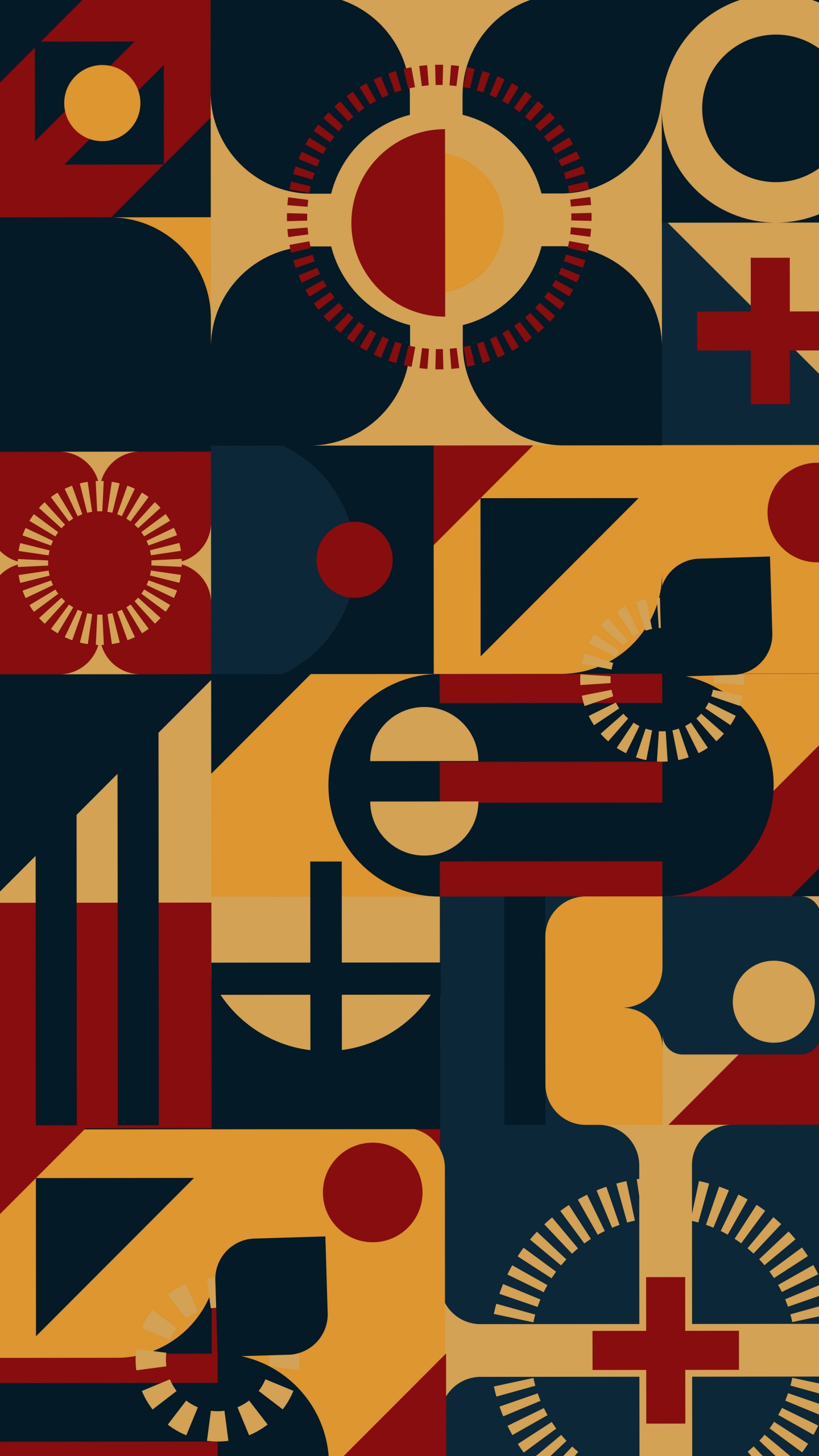 Muster, Digitaler Fisch, Rechteck, Textil, Kunst. Wallpaper in 1440x2560 Resolution