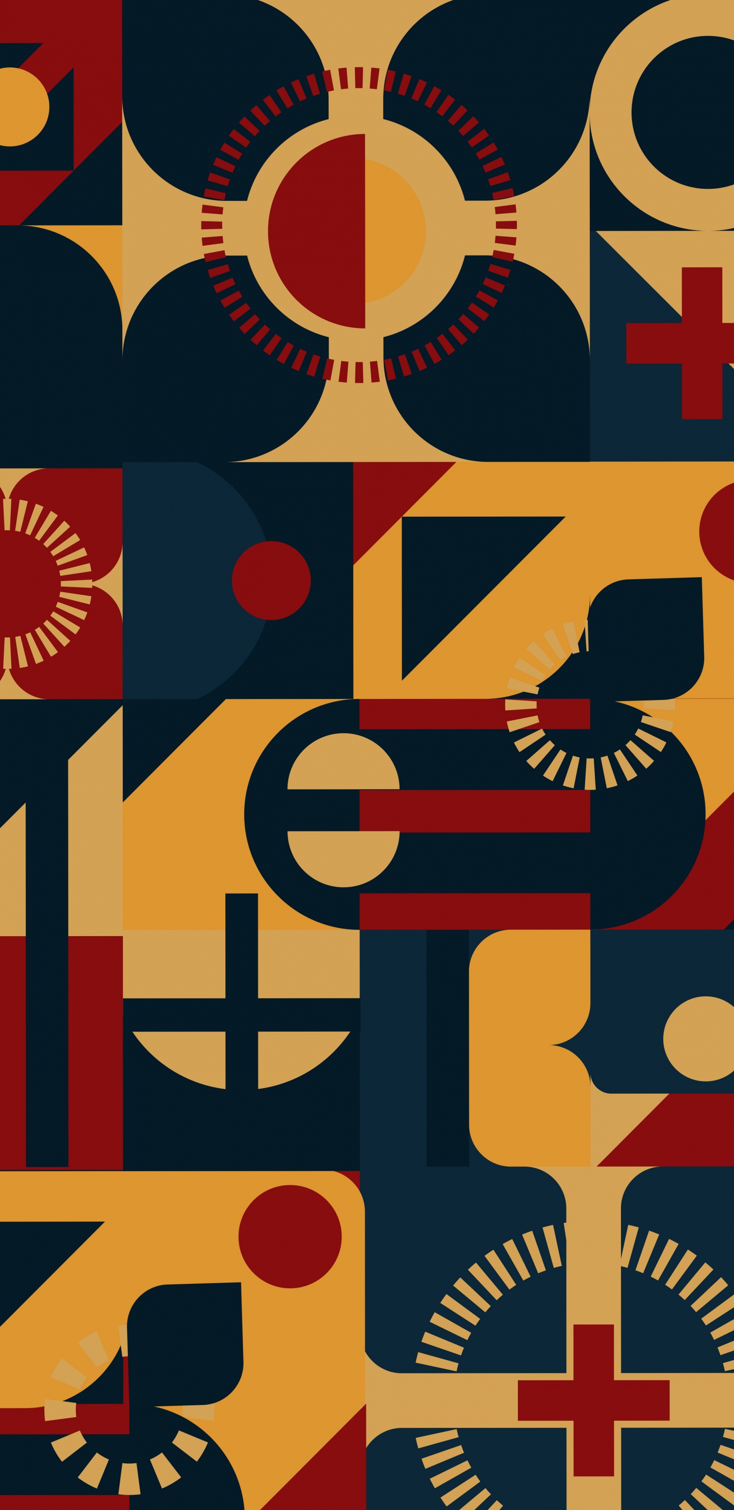 Muster, Digitaler Fisch, Rechteck, Textil, Kunst. Wallpaper in 1440x2960 Resolution