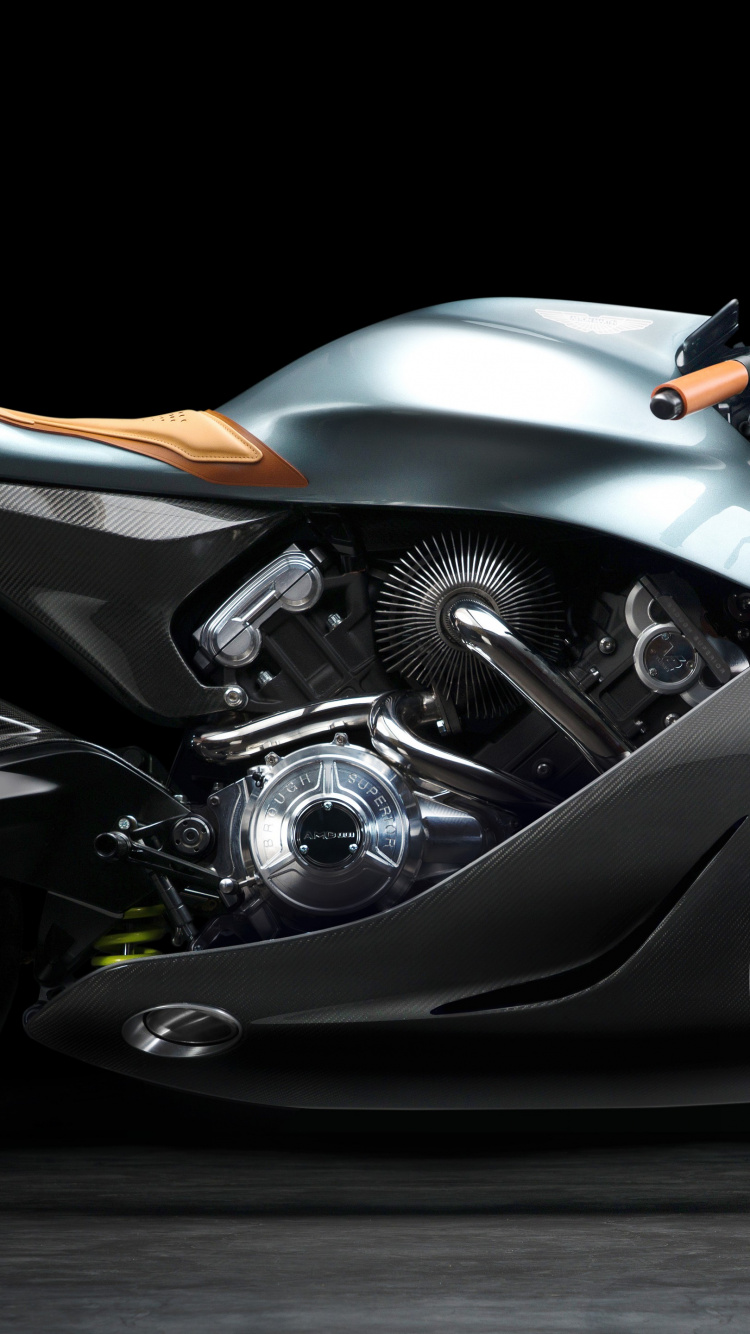 Aston Martin Motorcycle, Aston Martin, Cars, Sports Car, Motorcycle. Wallpaper in 750x1334 Resolution