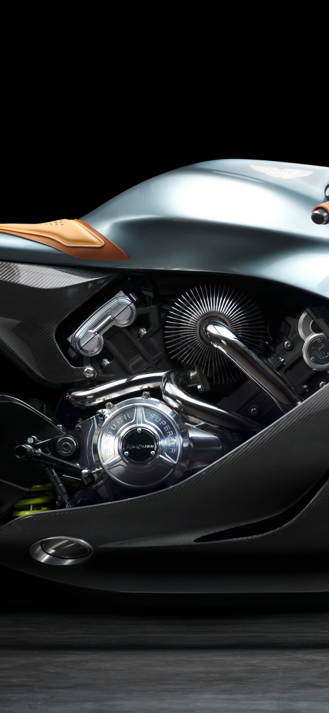 Aston Martin Motorrad, Aston Martin, Car, Sportwagen, Motorrad. Wallpaper in 1125x2436 Resolution