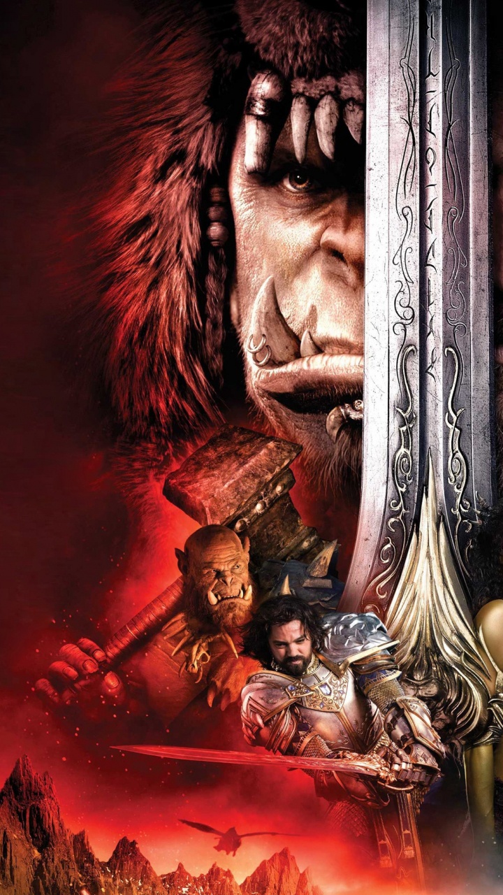 魔兽争霸, 演员, 的配乐, 世界的魔兽 壁纸 720x1280 允许