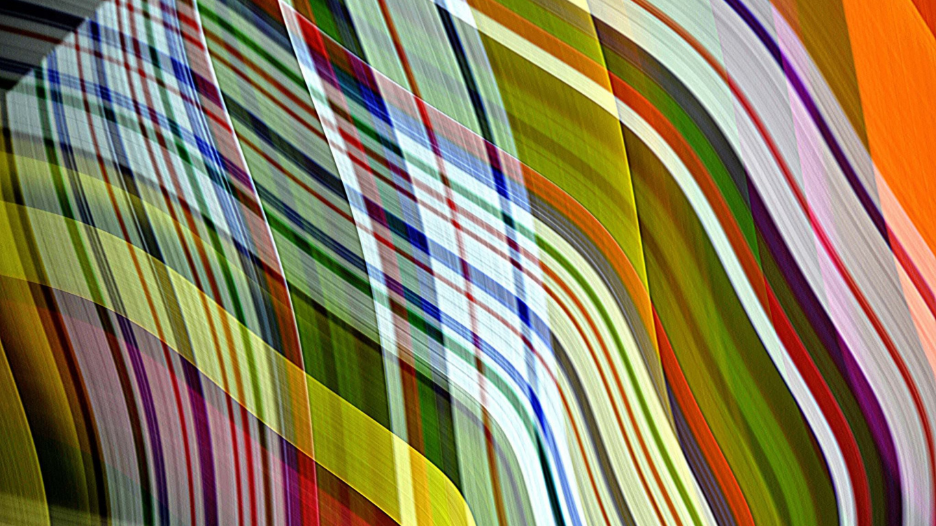 Textil Verde a Rayas Rojas y Blancas. Wallpaper in 1366x768 Resolution